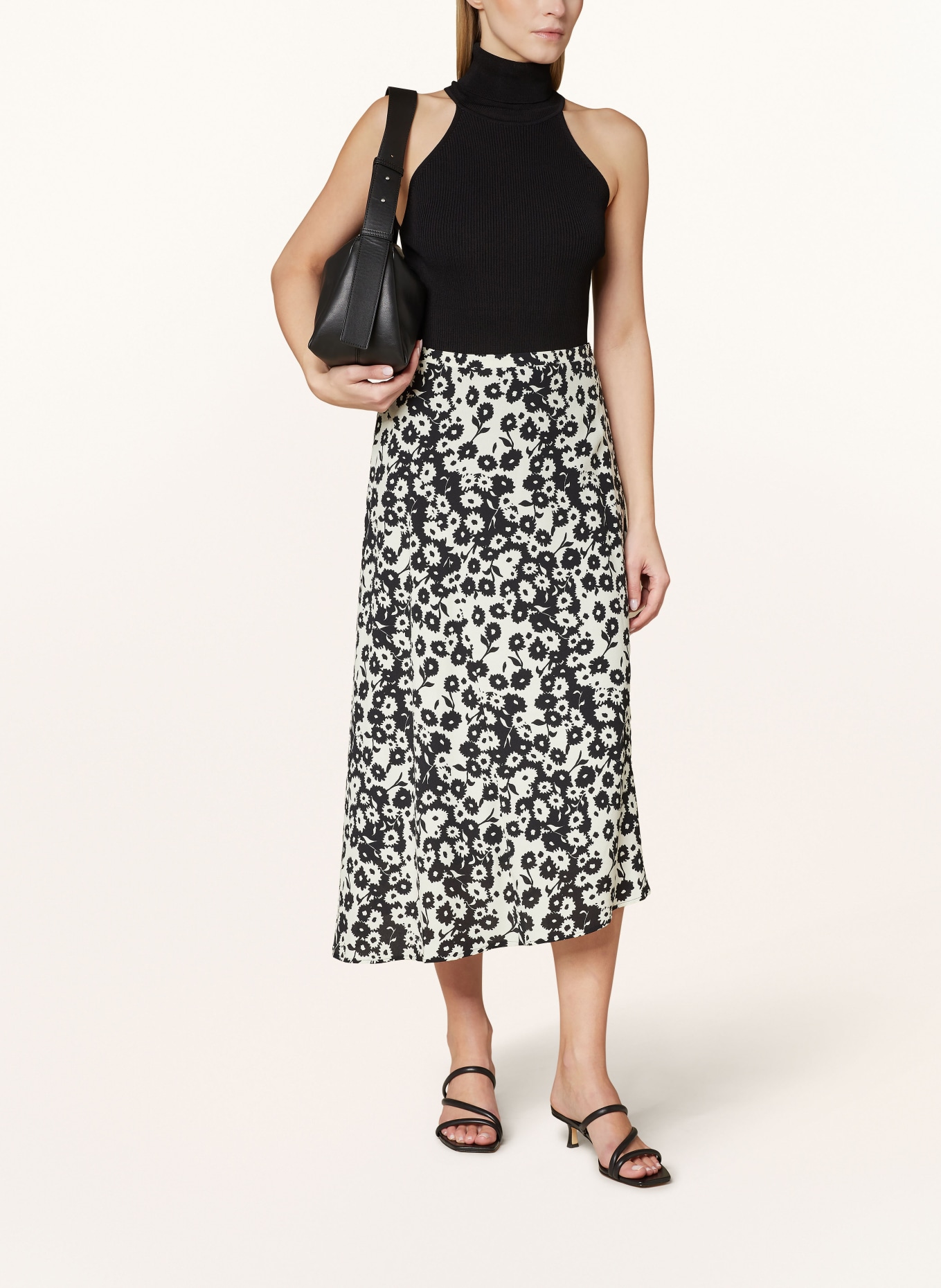 WHISTLES Skirt RILEY, Color: BLACK/ WHITE (Image 2)