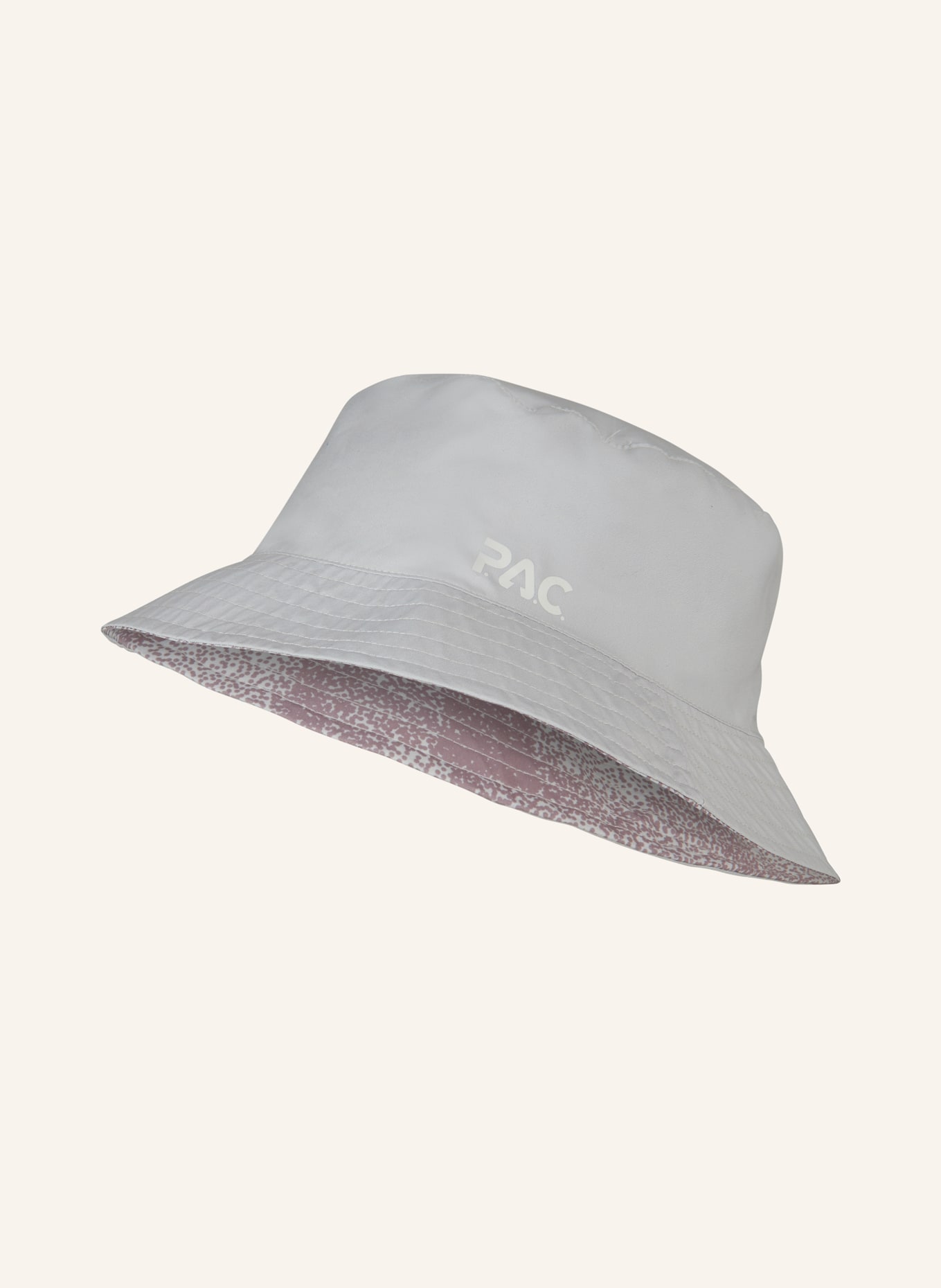 P.A.C. Klobouk Bucket Hat LEDRAS v oboustranném provedení, Barva: SVĚTLE ŠEDÁ (Obrázek 2)