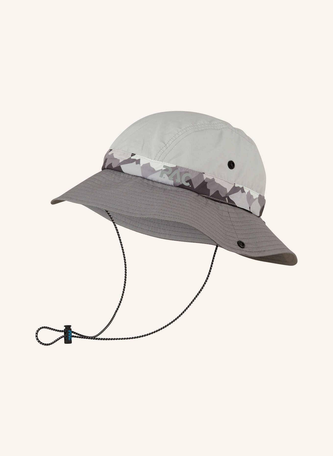 P.A.C. Bucket hat CLYDE, Color: GRAY/ LIGHT GRAY (Image 1)