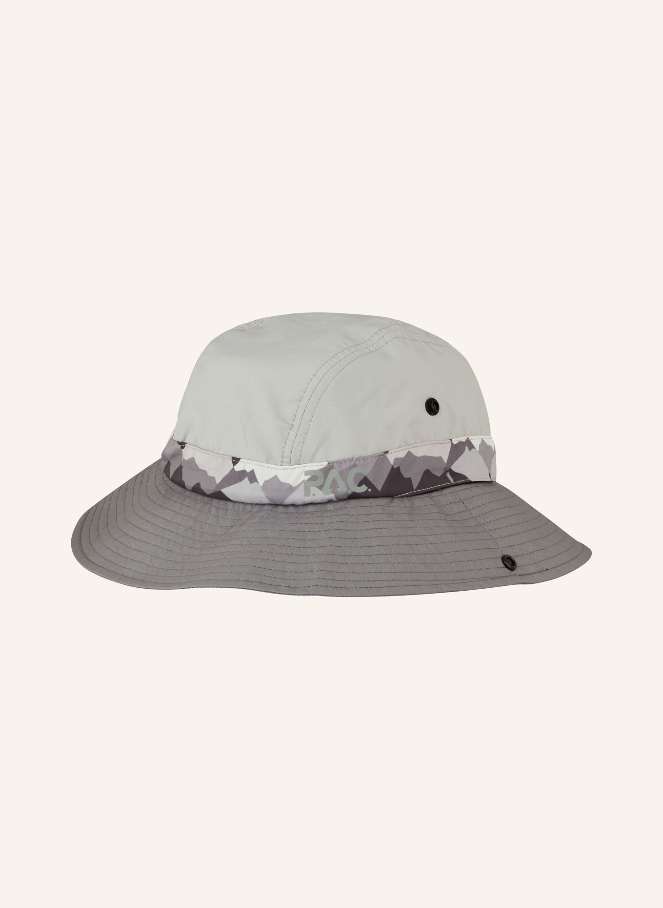 P.A.C. Bucket hat CLYDE, Color: GRAY/ LIGHT GRAY (Image 2)