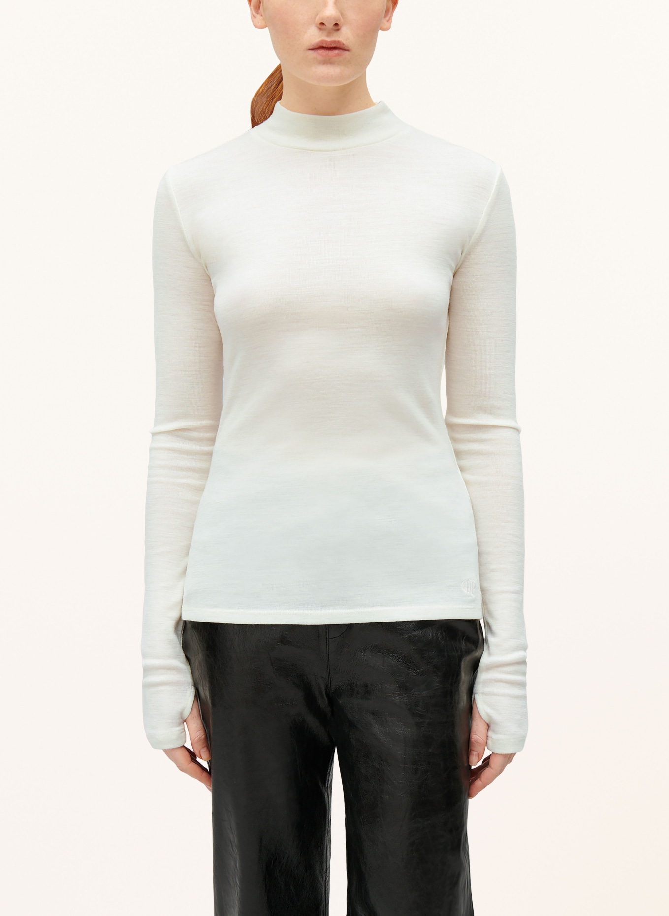 CLAUDIE PIERLOT Koszulka z długim rękawem TIMITAINE, Kolor: JASNOŻÓŁTY (Obrazek 4)