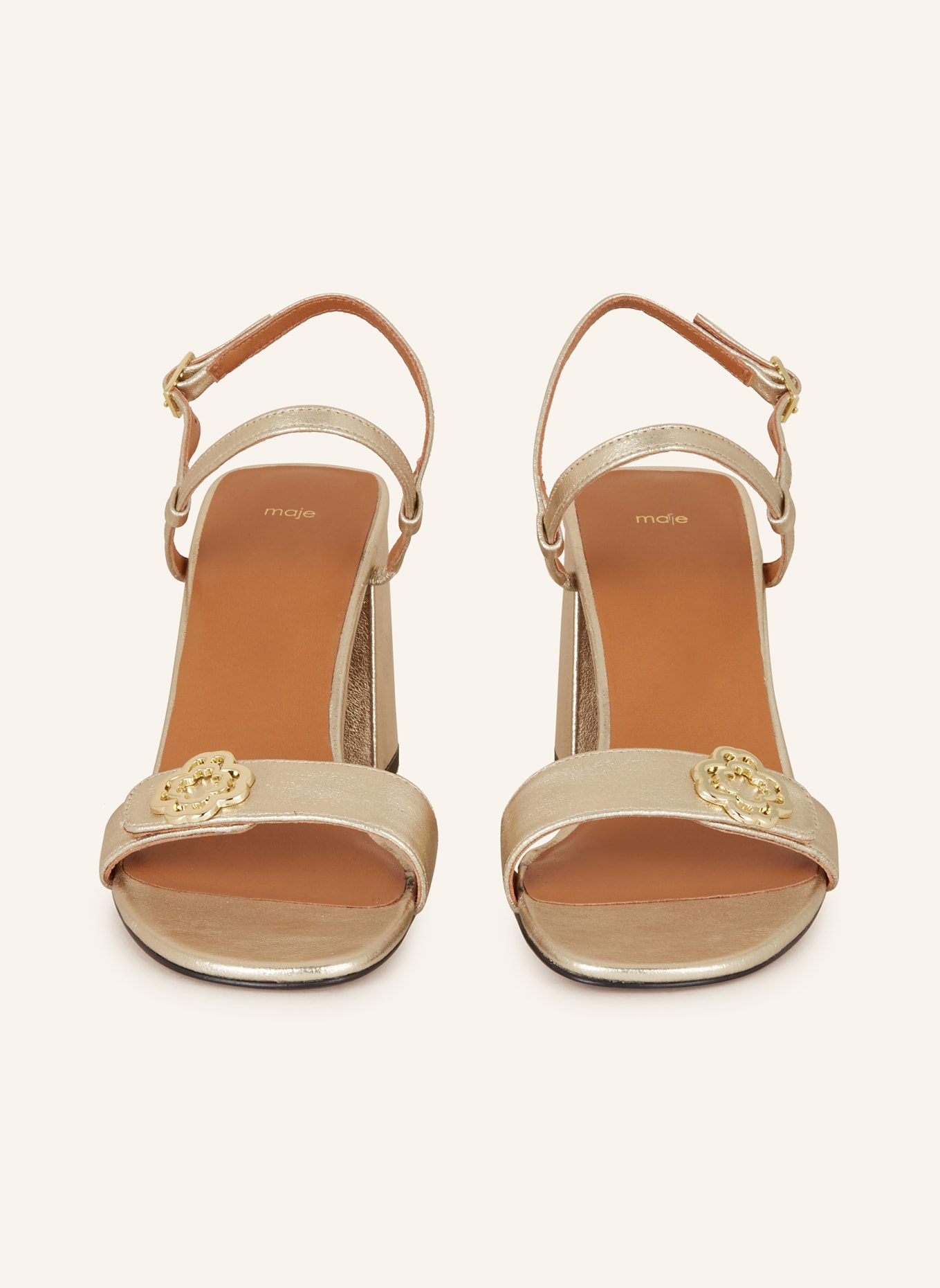 maje Sandaletten, Farbe: GOLD (Bild 3)