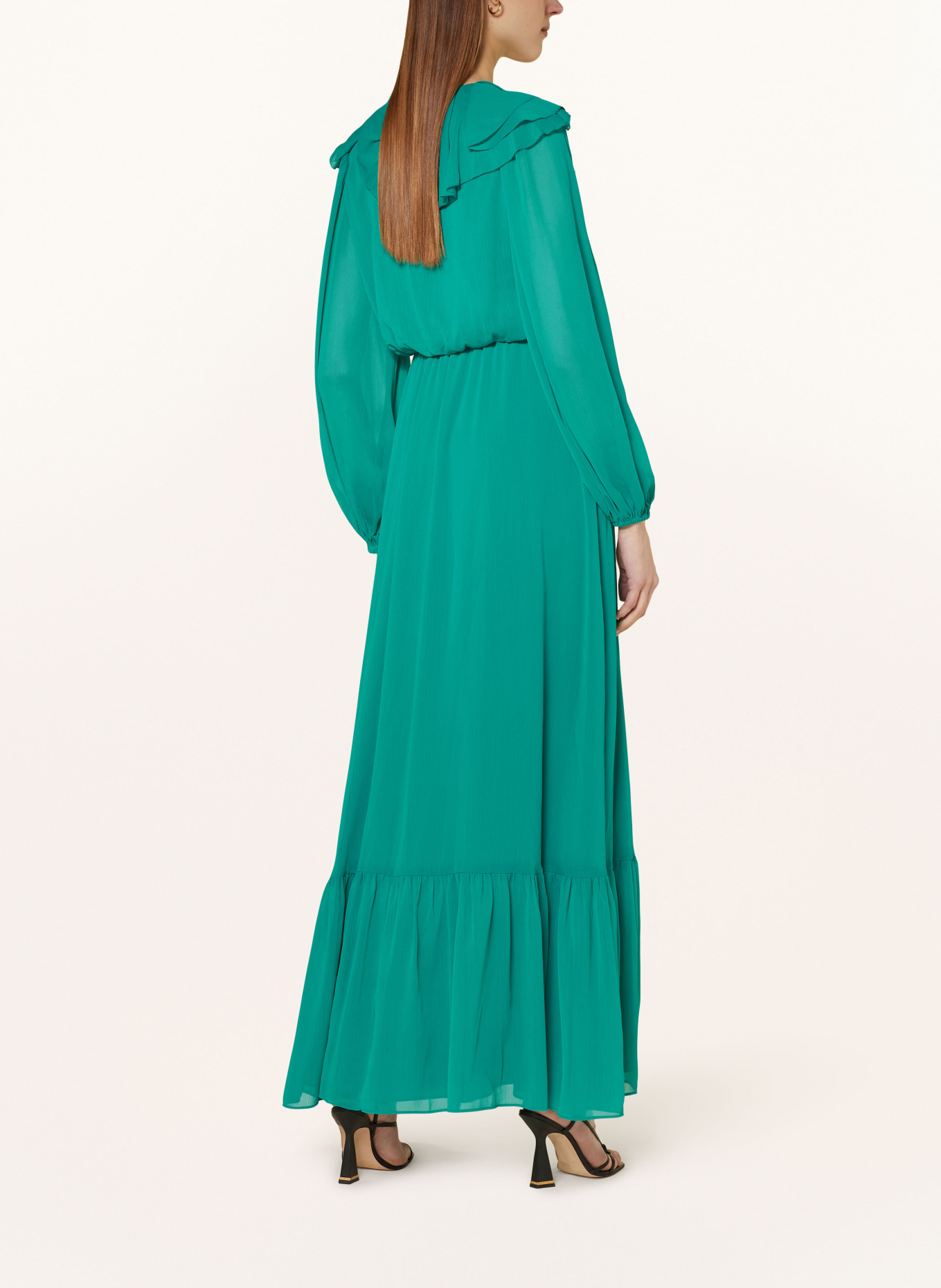 TED BAKER Sukienka KEINA z wolantami, Kolor: ZIELONY (Obrazek 3)