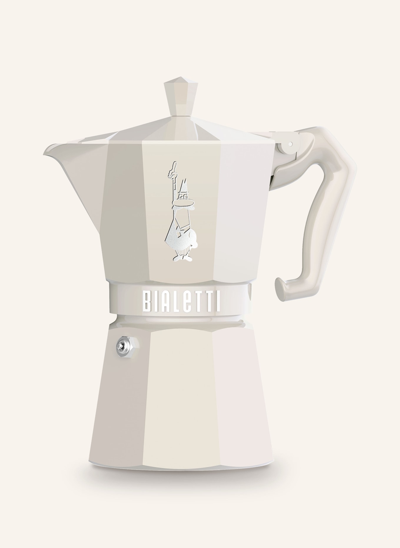 BIALETTI Espresso maker MOKA EXCLUSIVE: CREAM