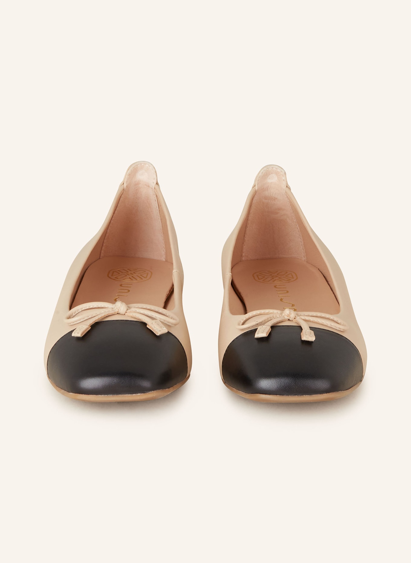 UNISA Ballet flats BELLE, Color: NUDE/ BLACK (Image 3)