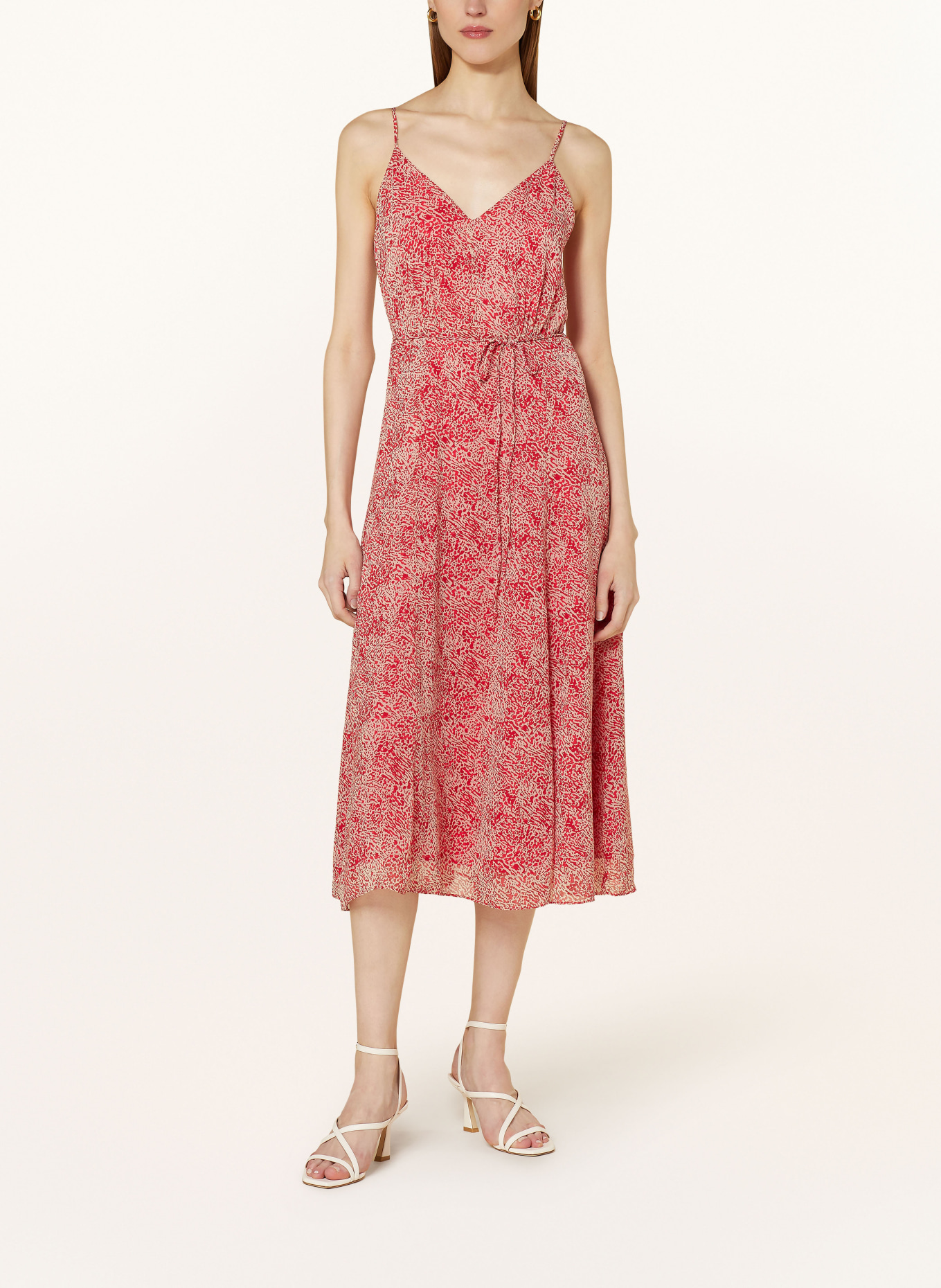 REISS Dress OLIVIA, Color: RED/ NUDE (Image 2)