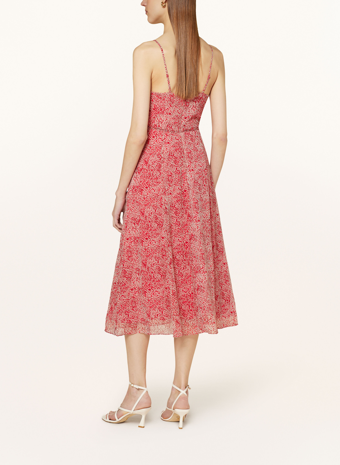 REISS Dress OLIVIA, Color: RED/ NUDE (Image 3)