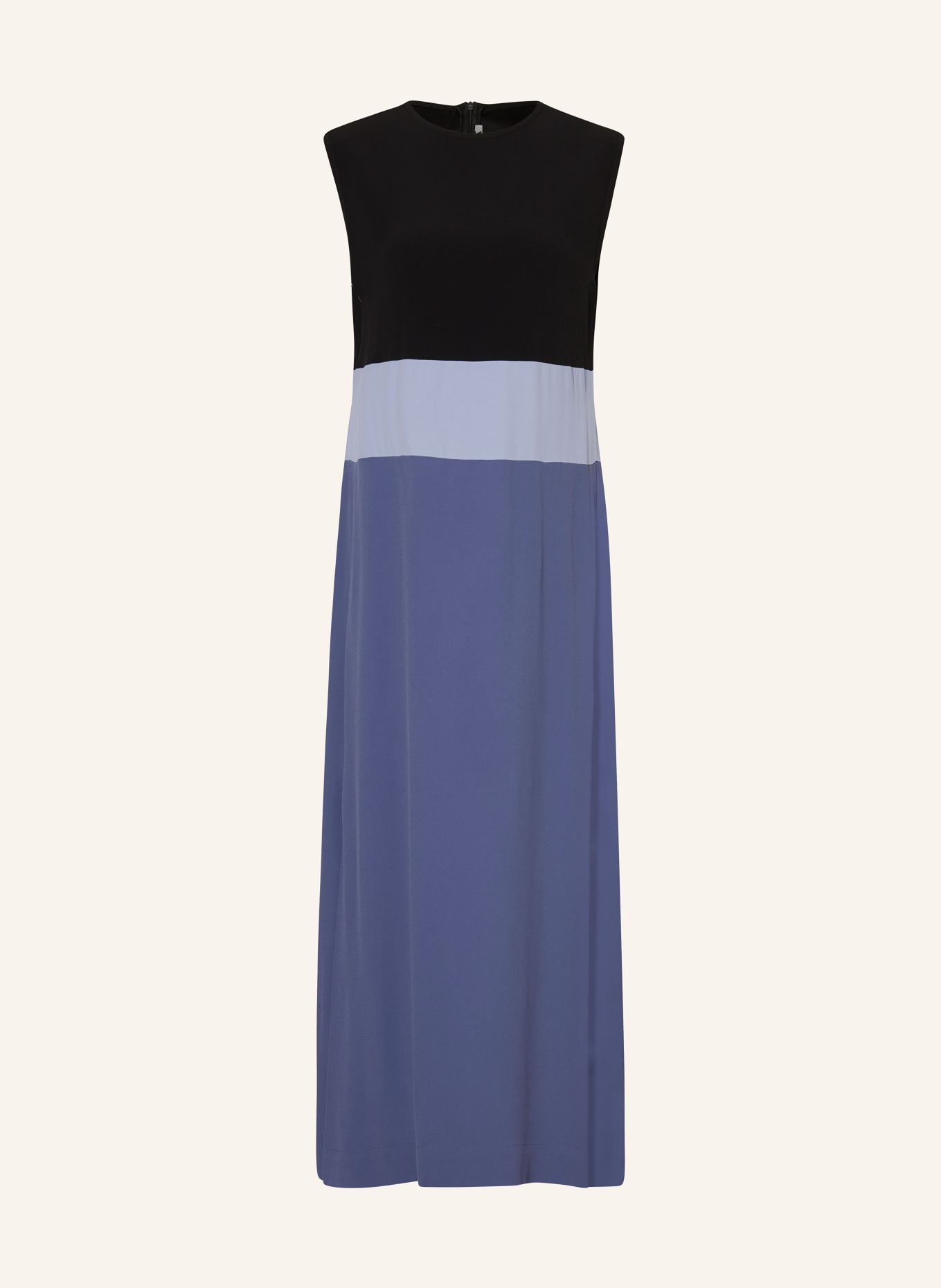 VANILIA Kleid, Farbe: SCHWARZ/ HELLBLAU/ BLAU (Bild 1)