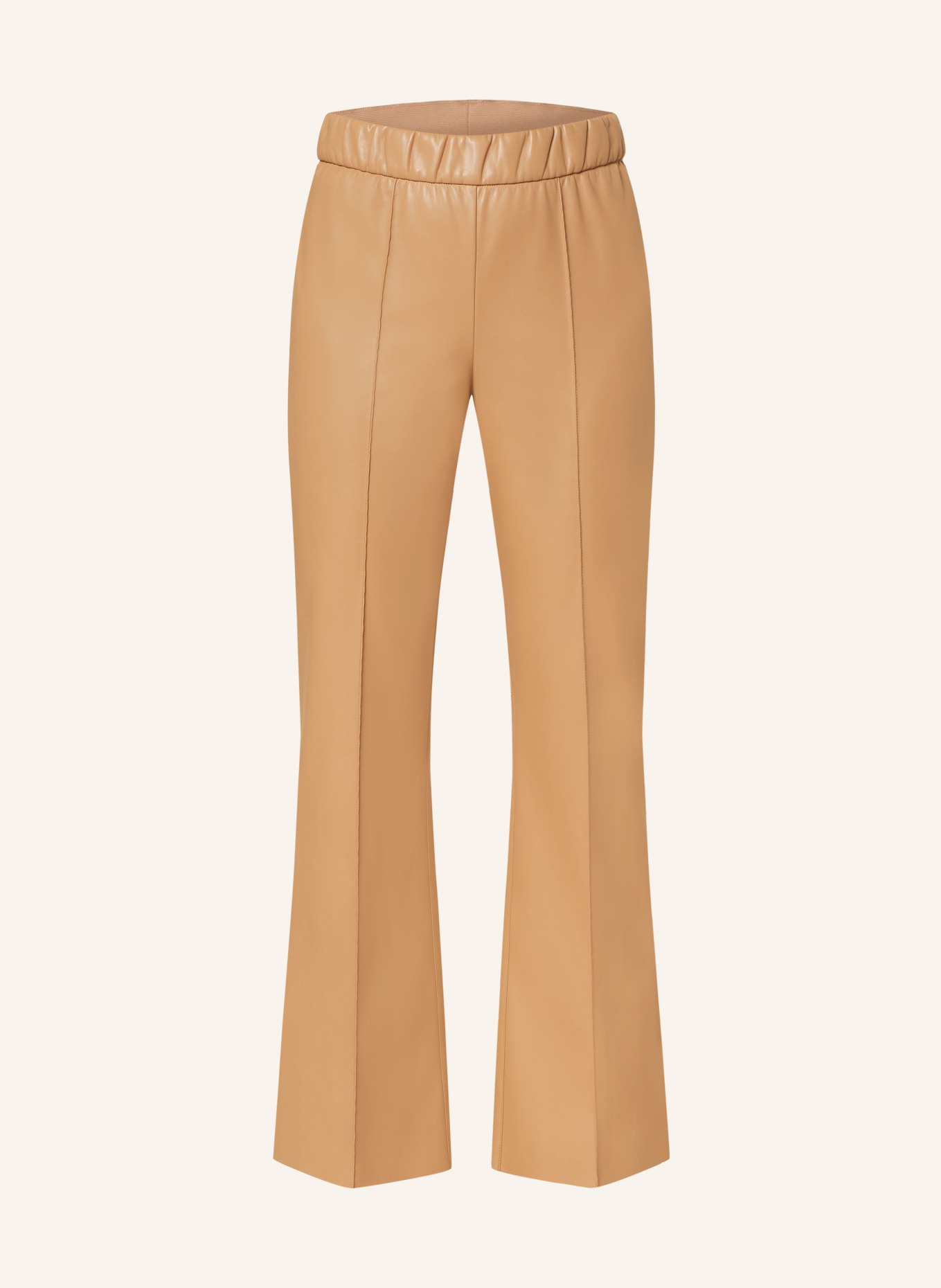 MARC AUREL Pants in leather look, Color: CAMEL (Image 1)