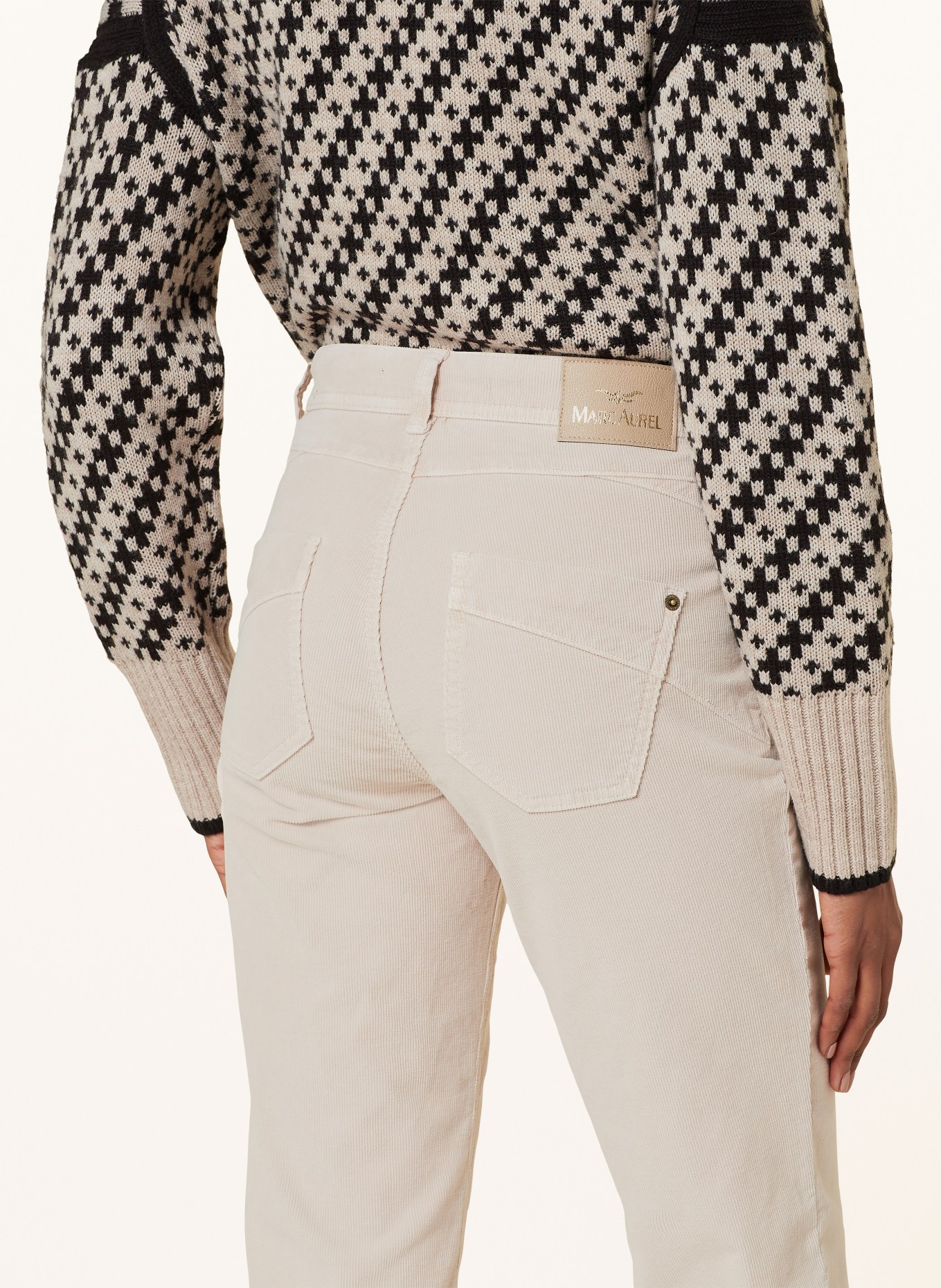 MARC AUREL Spodnie sztruksowe, Kolor: CAMELOWY (Obrazek 5)