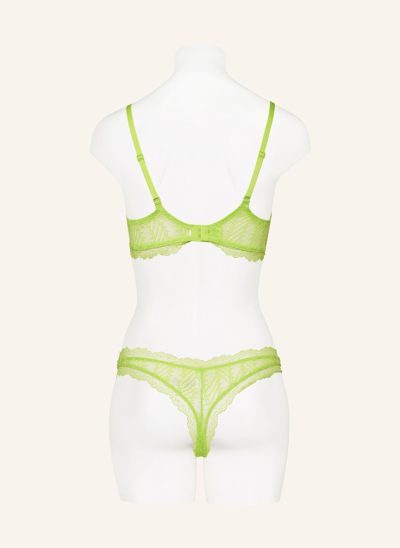 SIMONE PÉRÈLE Thong CANOPÉE, Color: LIGHT GREEN (Image 3)