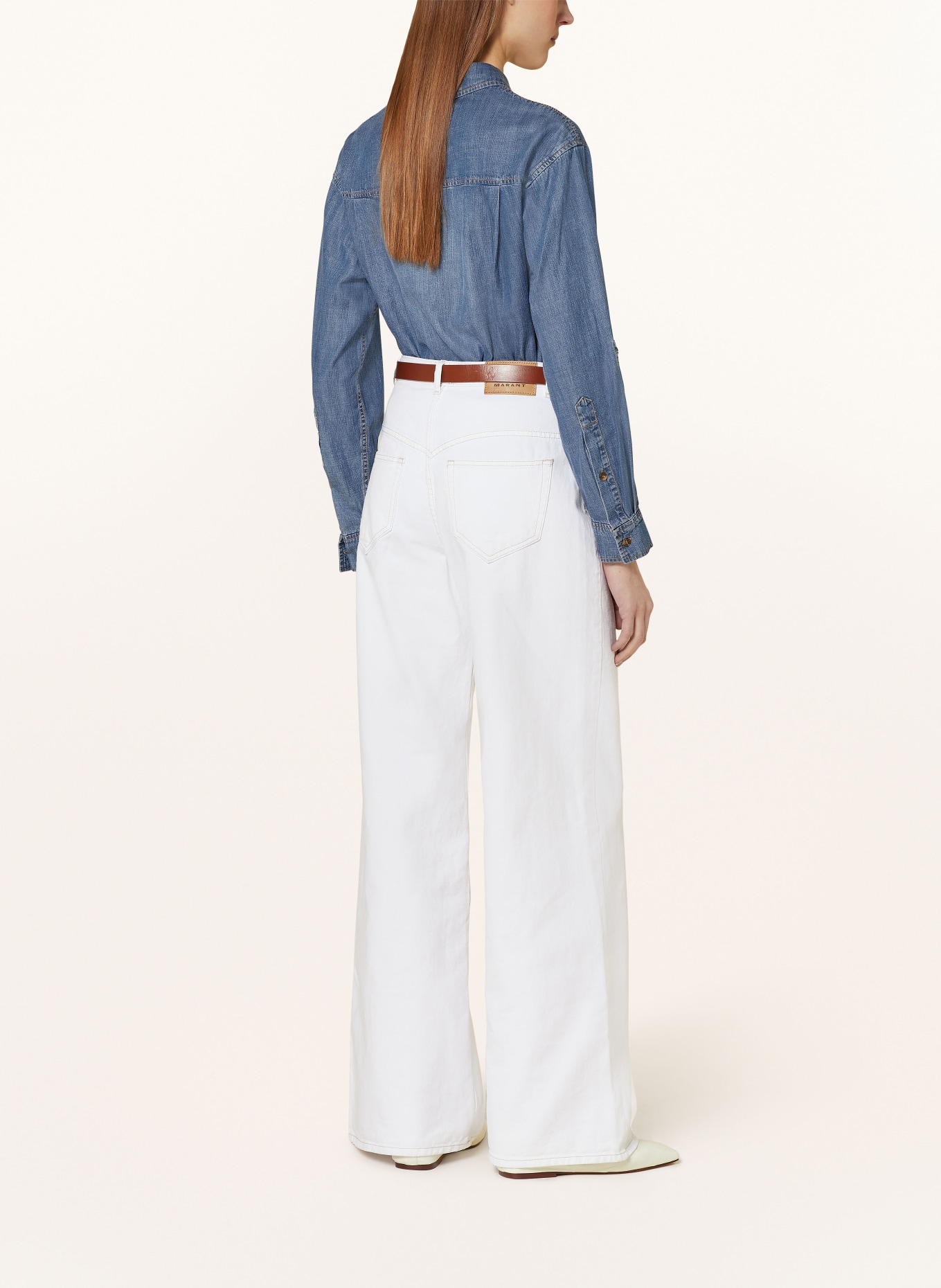 REISS Koszula CARTER w stylu jeansowym, Kolor: NIEBIESKI (Obrazek 3)
