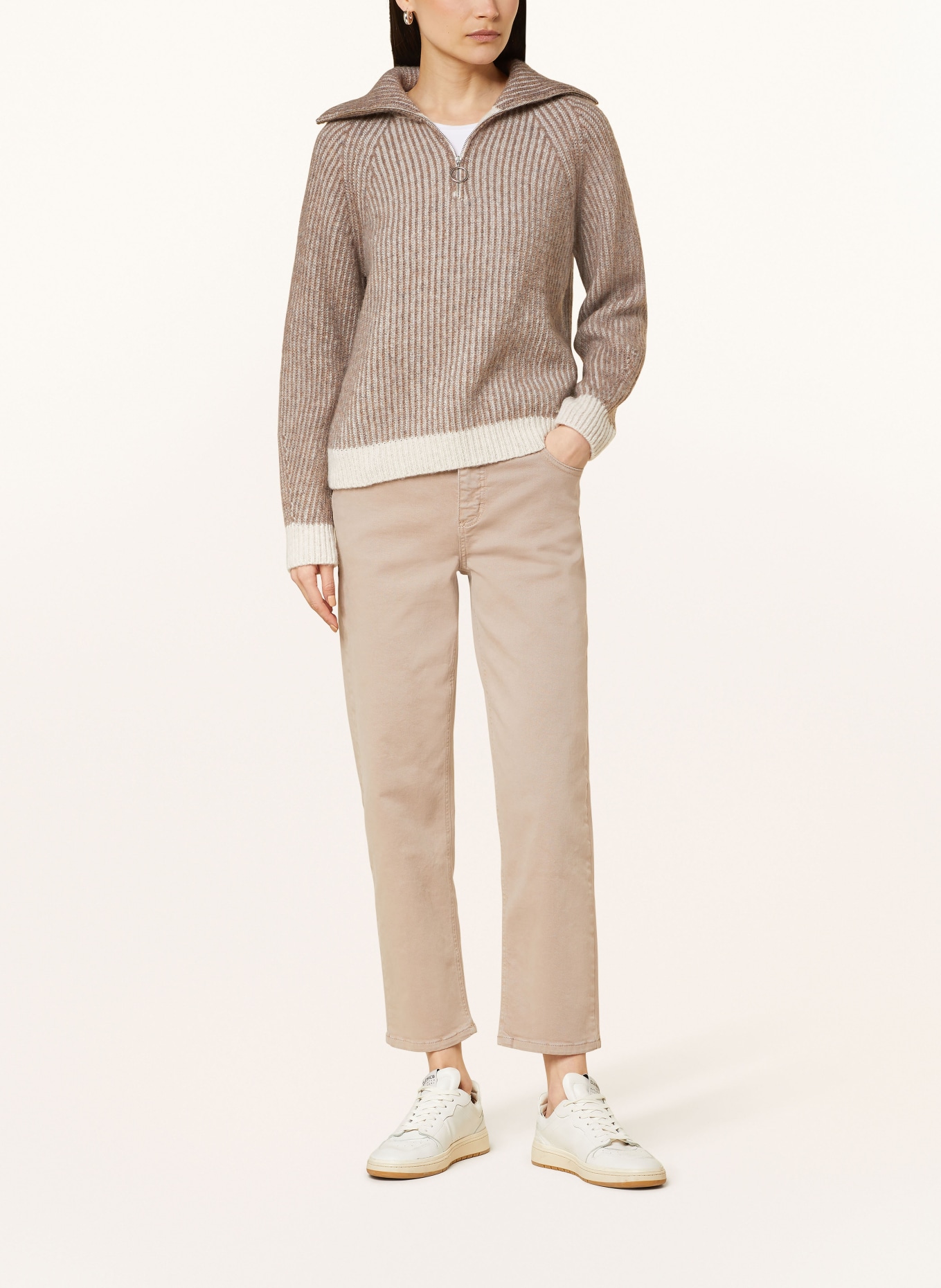 CINQUE 7/8 jeans CISOLEIL, Color: 12 hellbeige (Image 2)