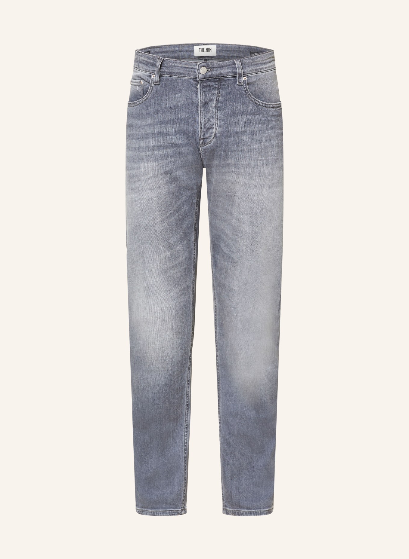 THE.NIM STANDARD Jeans MORRISON Tapered Slim Fit, Farbe: W718 GREY (Bild 1)