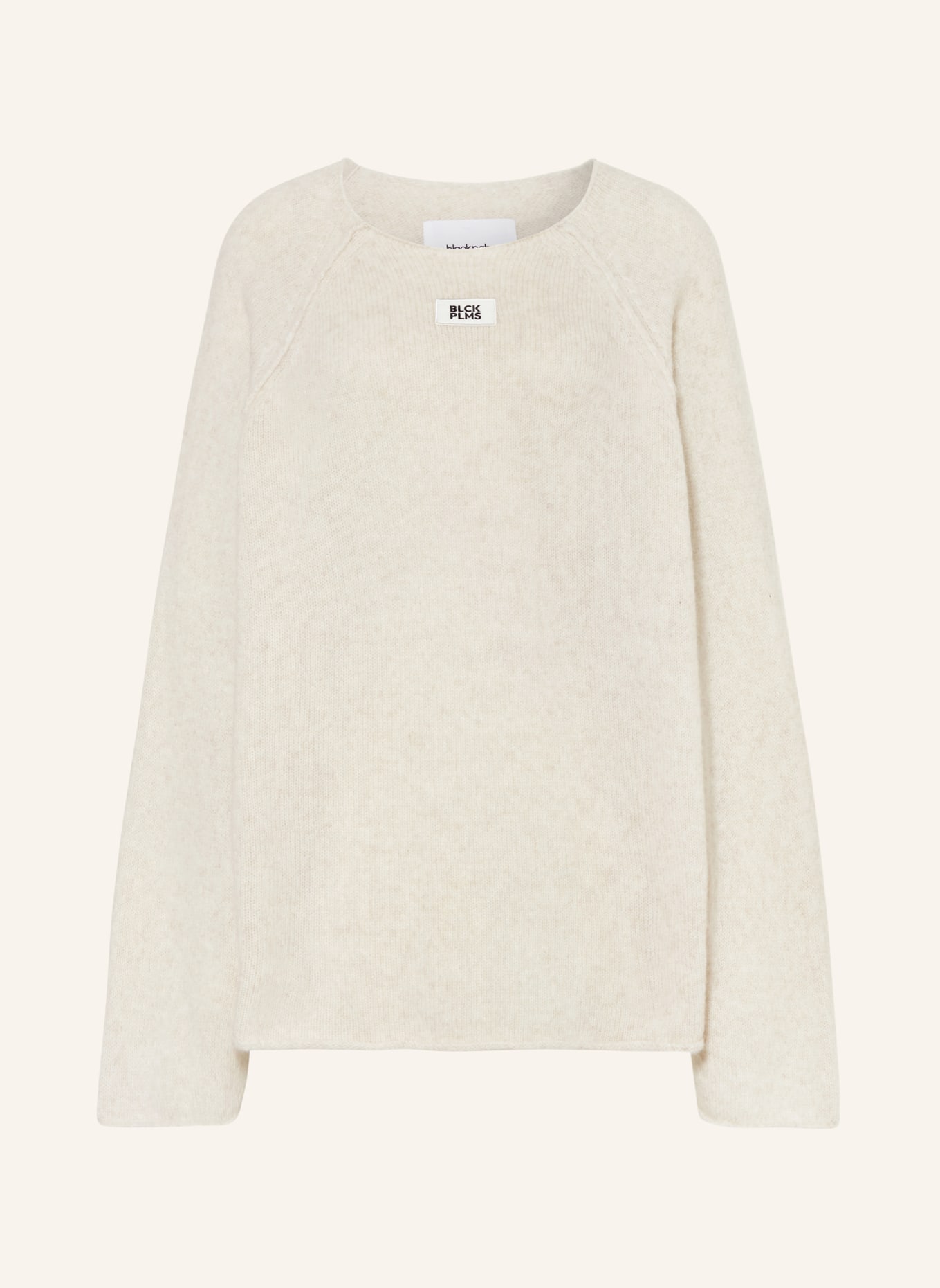 black palms Oversized sweater MAEXIN, Color: CREAM (Image 1)