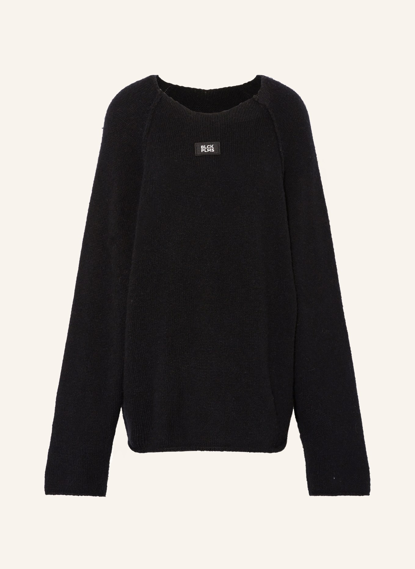 black palms Oversized sweater MAEXIN, Color: BLACK (Image 1)