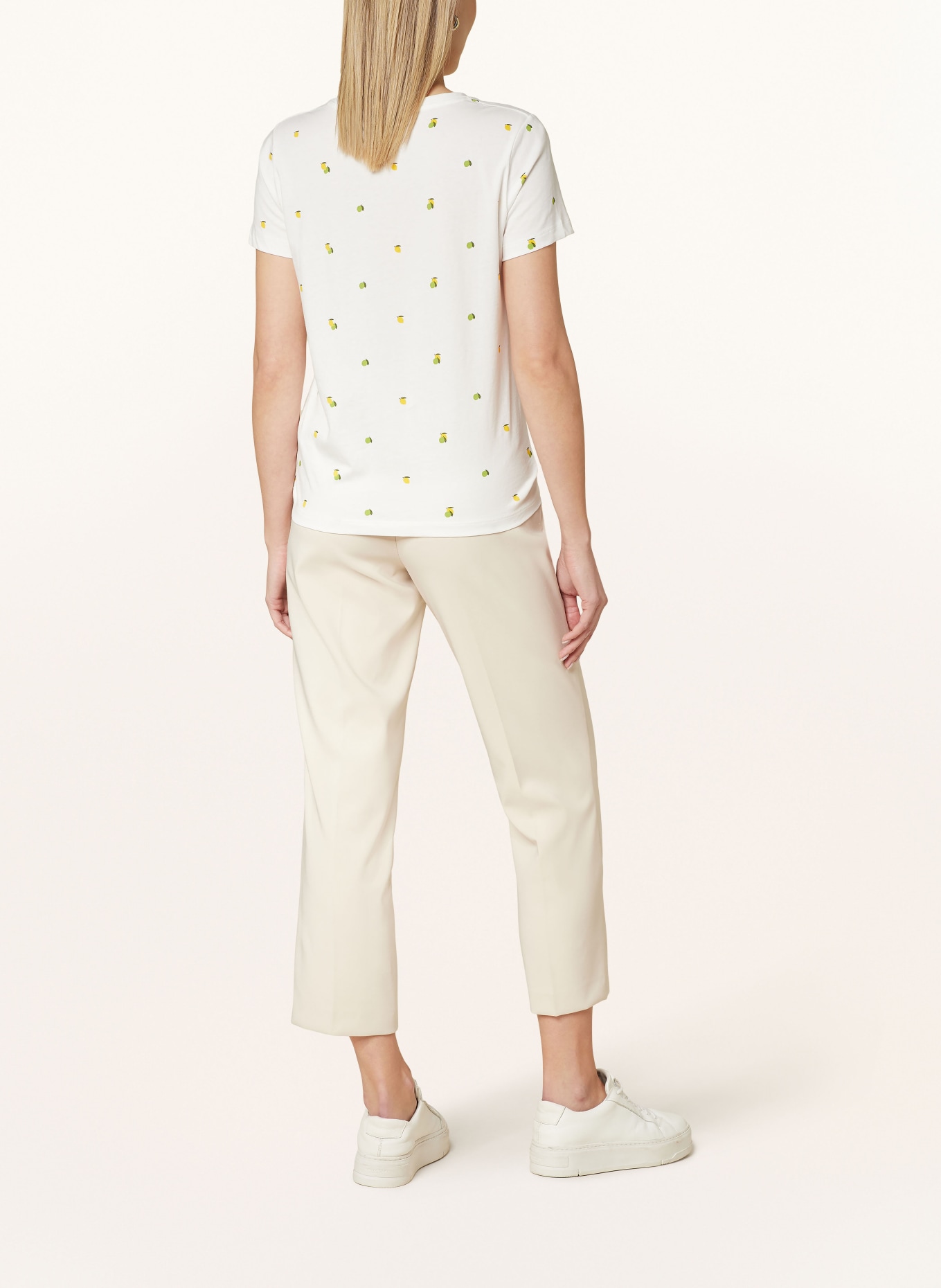 HOBBS T-shirt PIXIE, Color: WHITE/ YELLOW (Image 3)