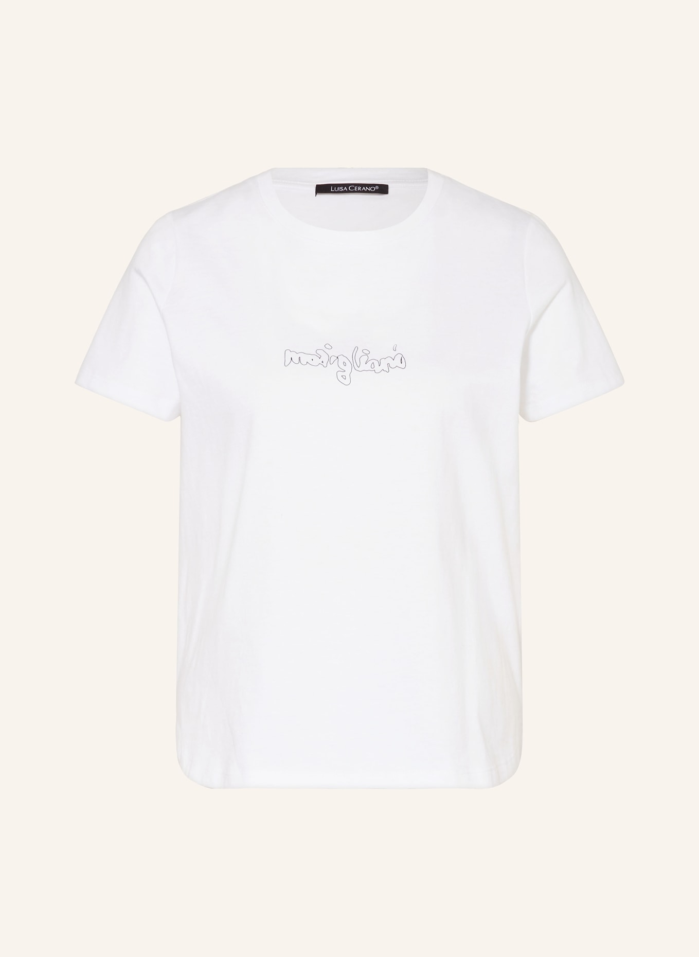 LUISA CERANO T-shirt, Color: WHITE (Image 1)