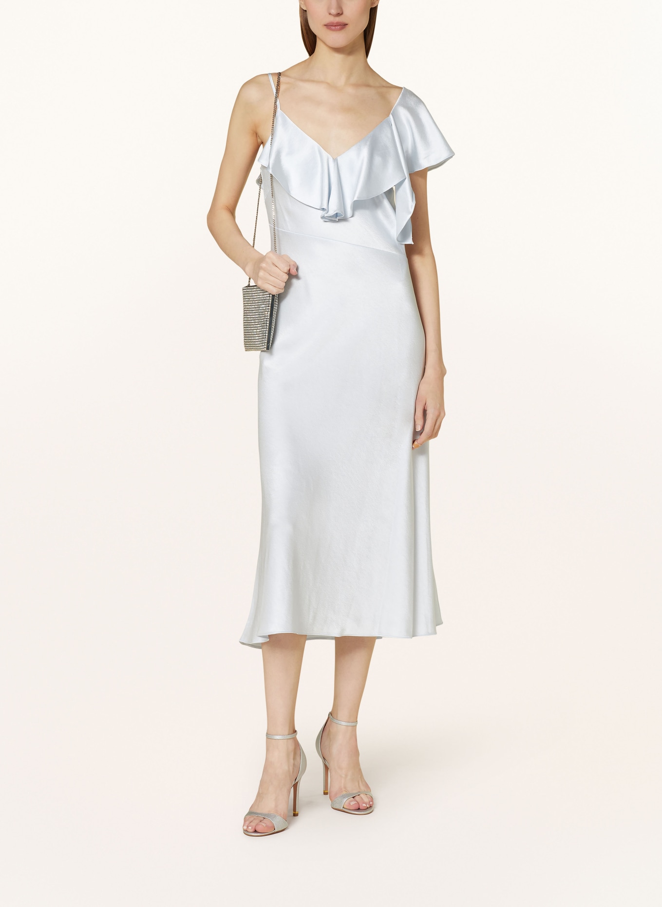 TED BAKER Kleid KEOMI mit Volants, Farbe: HELLBLAU (Bild 2)