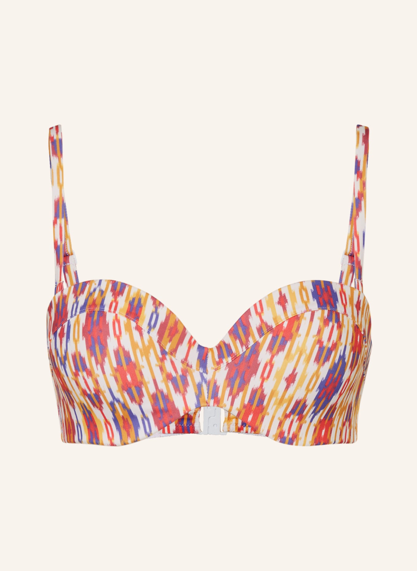 CHANTELLE Underwired bikini top DEVOTION, Color: WHITE/ BLUE/ RED (Image 1)