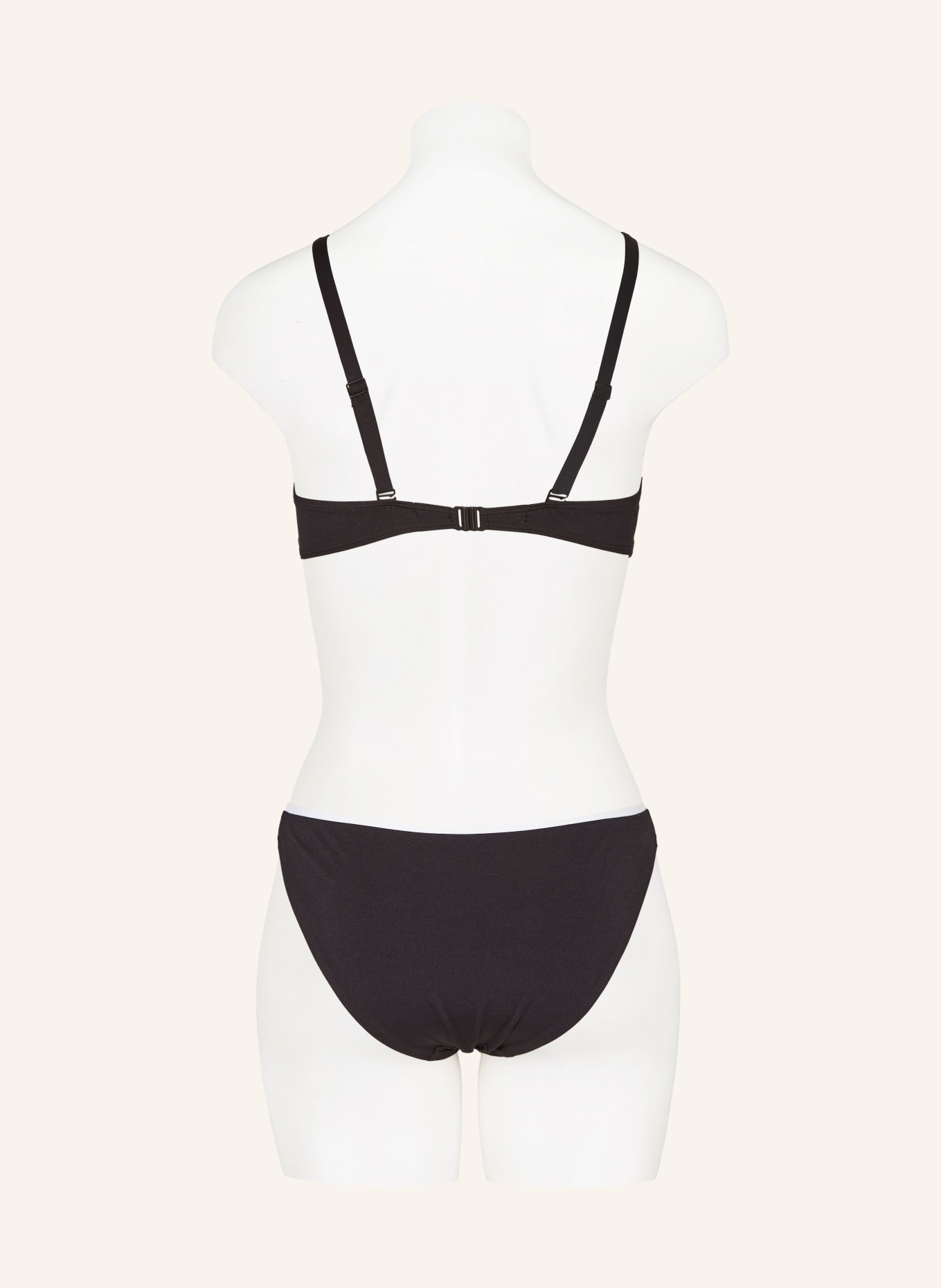 CHANTELLE Bralette bikini top AUTHENTIC, Color: BLACK/ WHITE (Image 3)