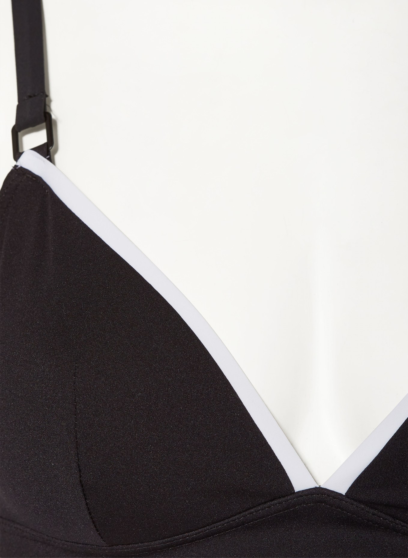 CHANTELLE Bralette bikini top AUTHENTIC, Color: BLACK/ WHITE (Image 5)