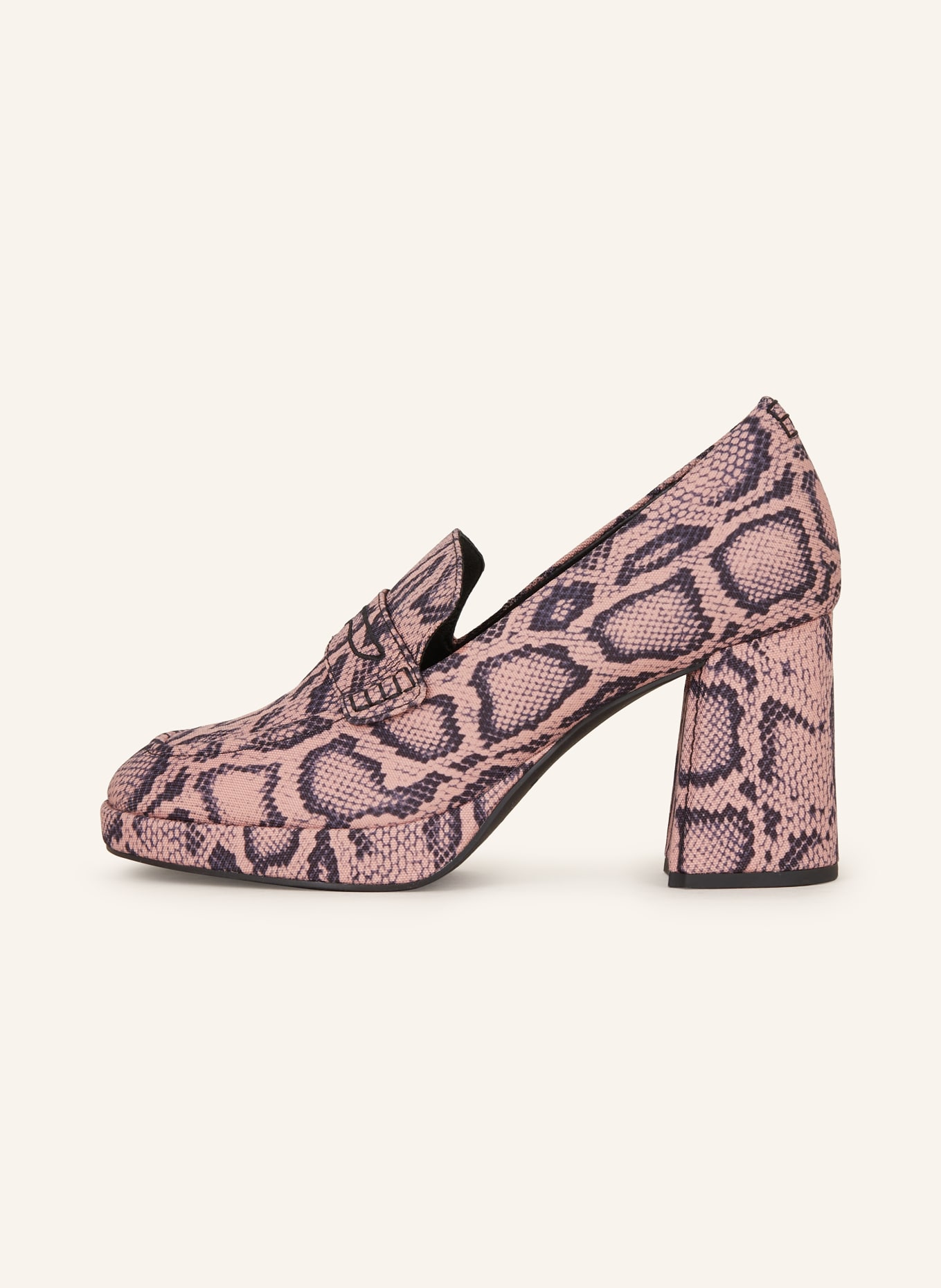 Clarks ORIGINALS Escarpins LOAFER 2: ROSÉ / GRIS FONCÉ