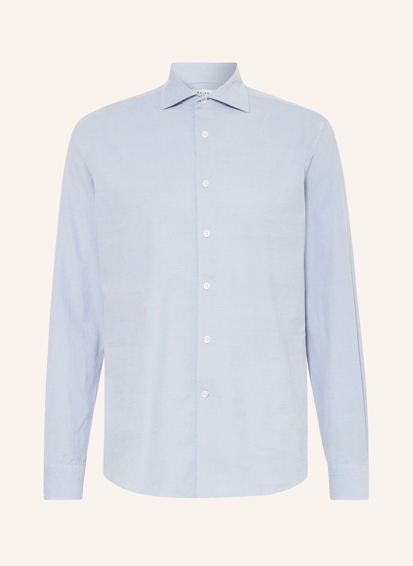 REISS Corduroy shirt VINCY regular fit, Color: LIGHT BLUE (Image 1)