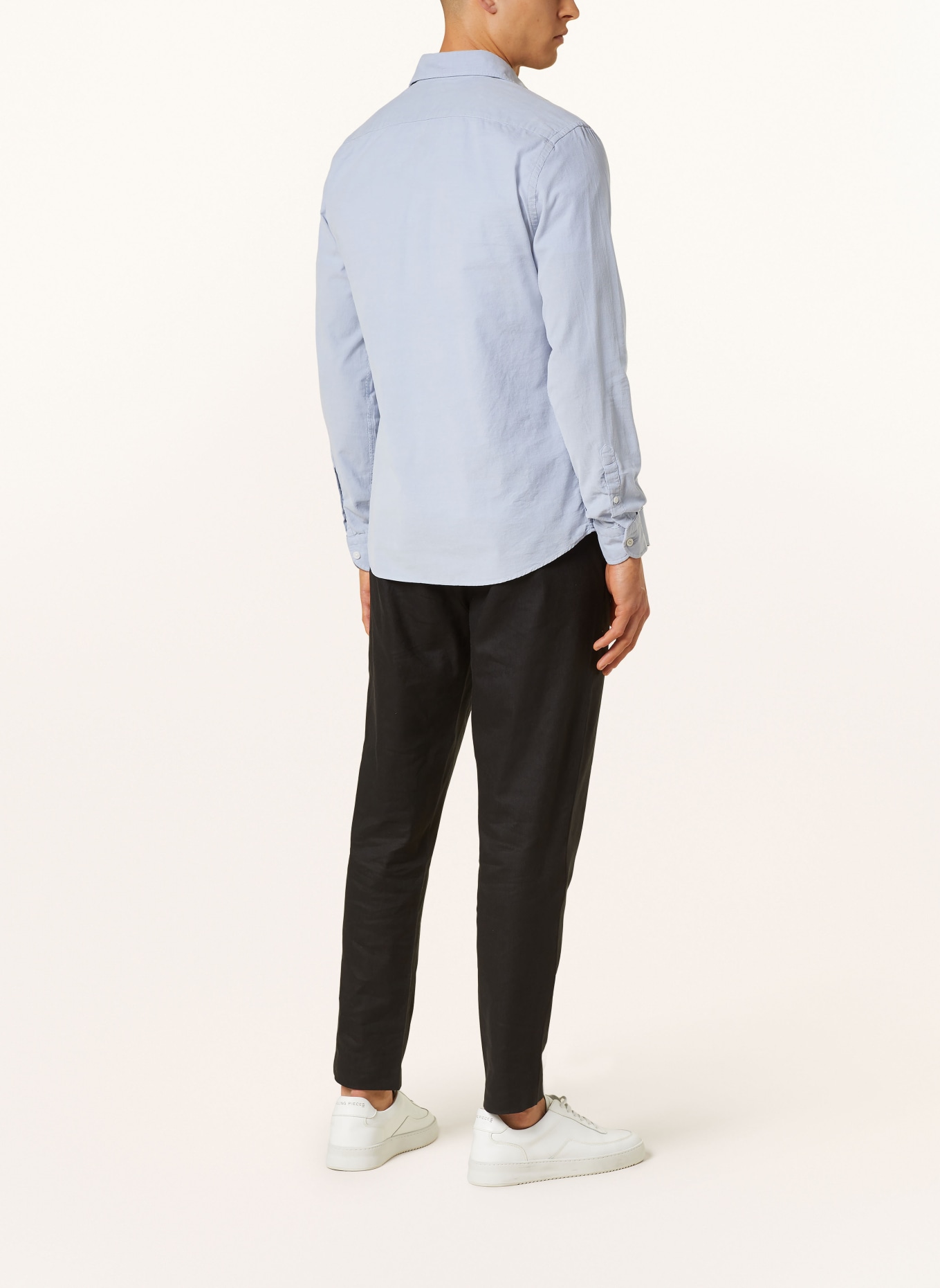 REISS Corduroy shirt VINCY regular fit, Color: LIGHT BLUE (Image 3)
