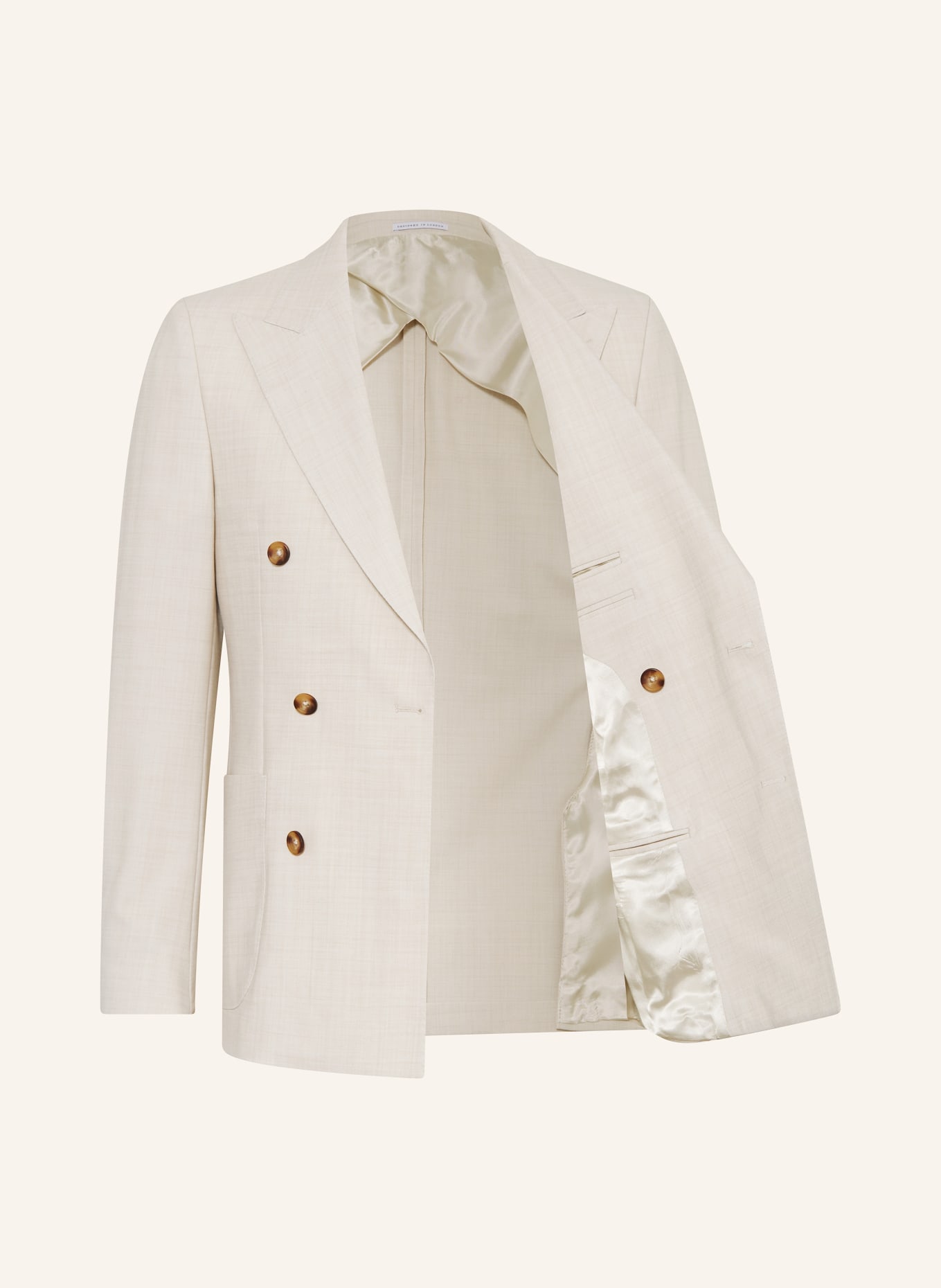 REISS Suit jacket BELMONT extra slim fit, Color: 04 STONE (Image 4)