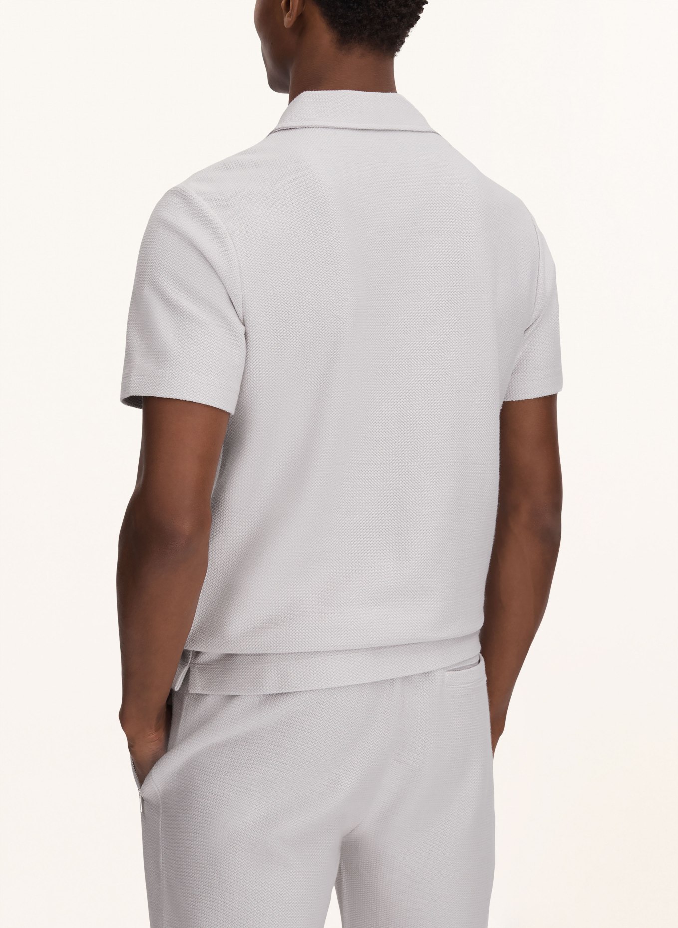 REISS Piqué-Poloshirt FELIX, Farbe: HELLGRAU (Bild 3)
