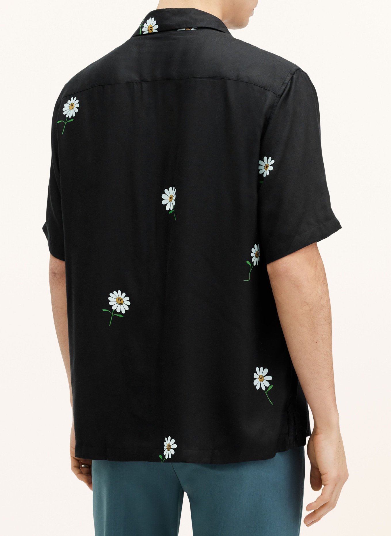ALLSAINTS Resort shirt DAISICAL relaxed fit, Color: BLACK (Image 3)