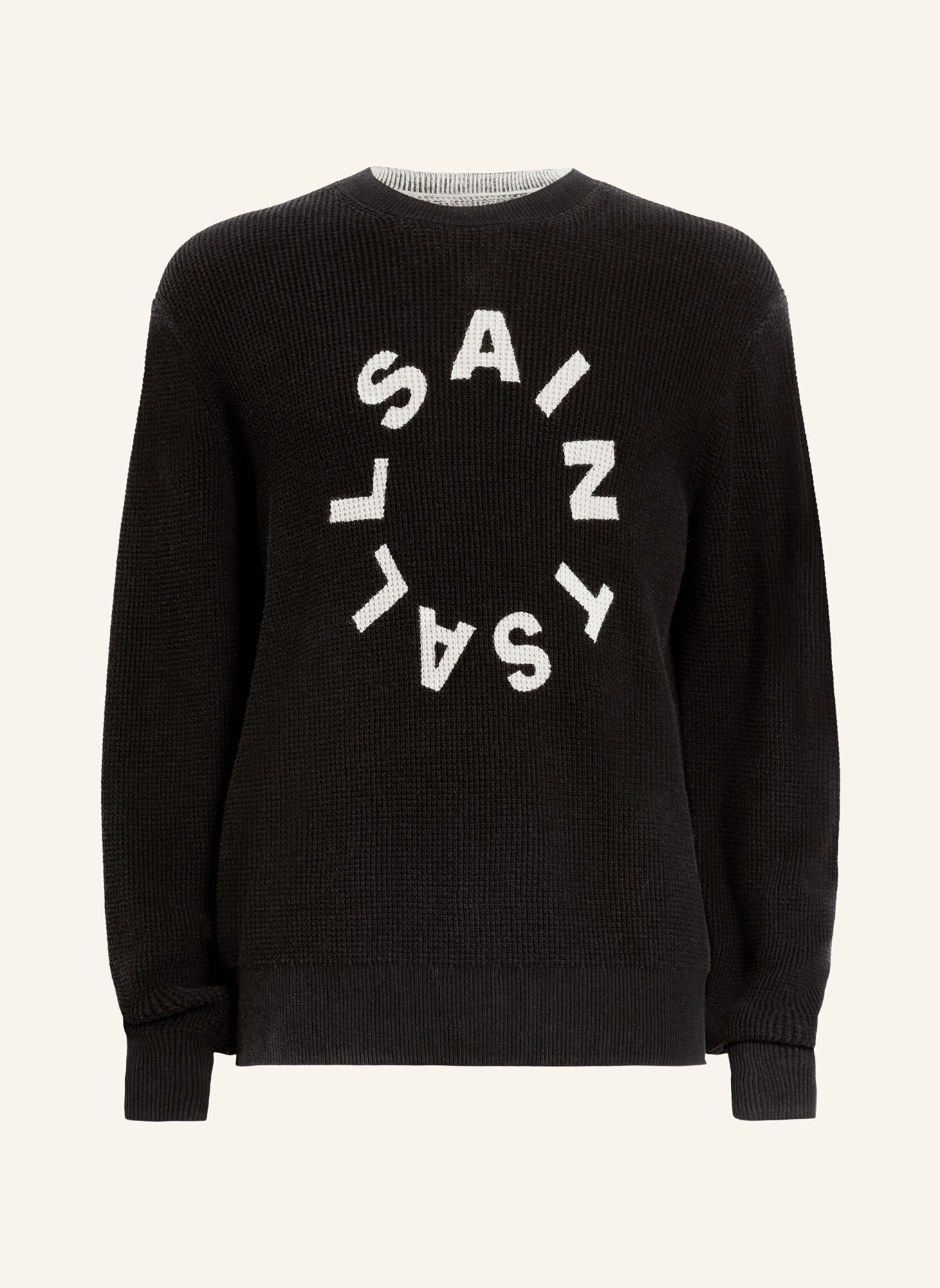 ALLSAINTS Sweater PETRA reversible, Color: BLACK/ WHITE (Image 1)