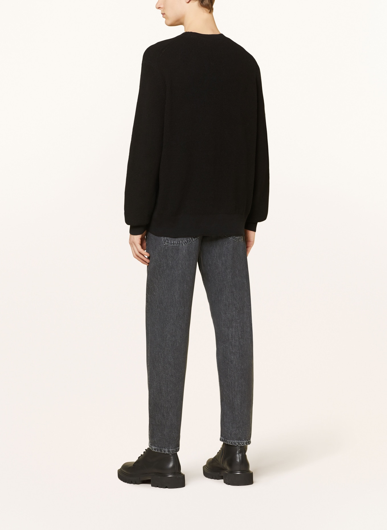 ALLSAINTS Sweater PETRA reversible, Color: BLACK/ WHITE (Image 3)
