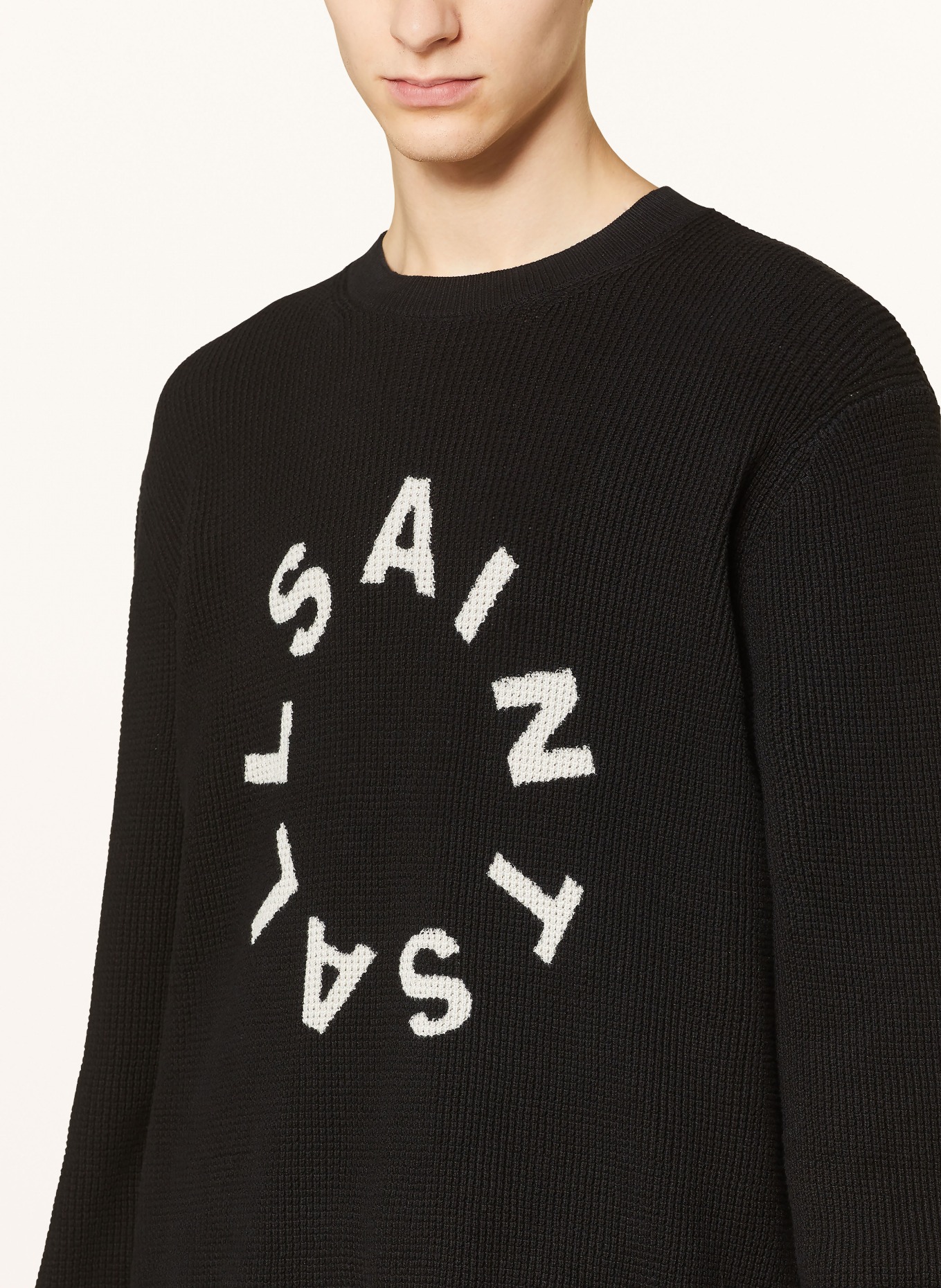 ALLSAINTS Sweater PETRA reversible, Color: BLACK/ WHITE (Image 4)