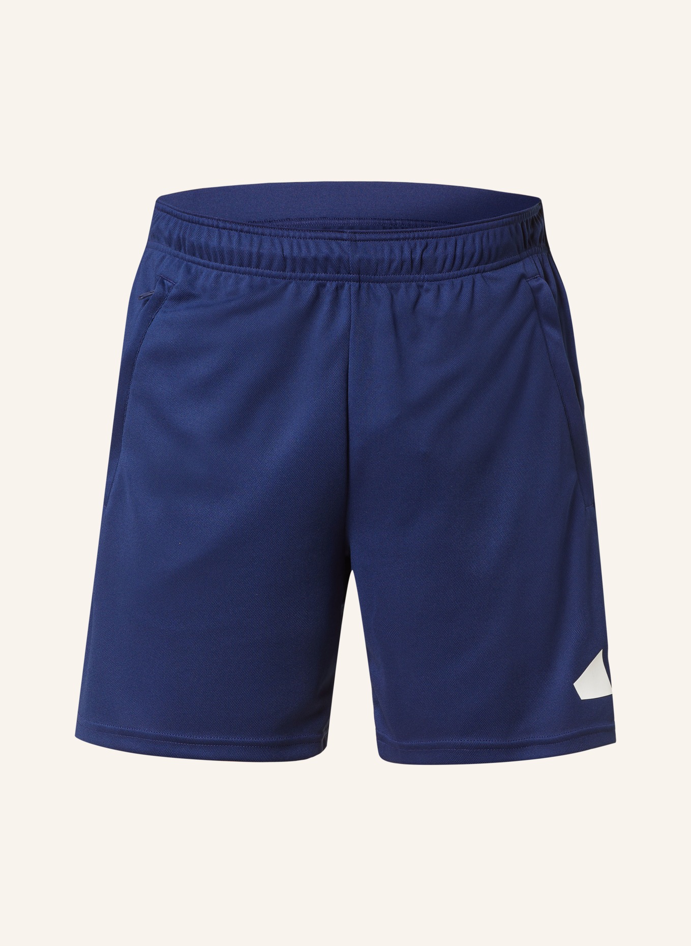 adidas Training shorts TRAIN ESSENTIAL, Color: DARK BLUE/ WHITE (Image 1)