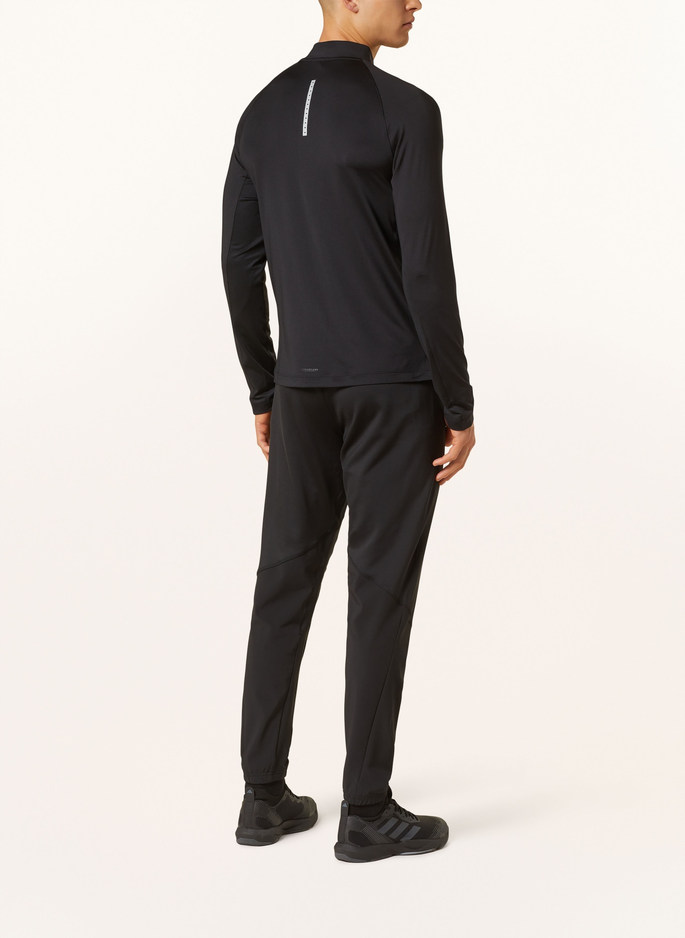 adidas Long sleeve shirt GYM+, Color: BLACK (Image 3)