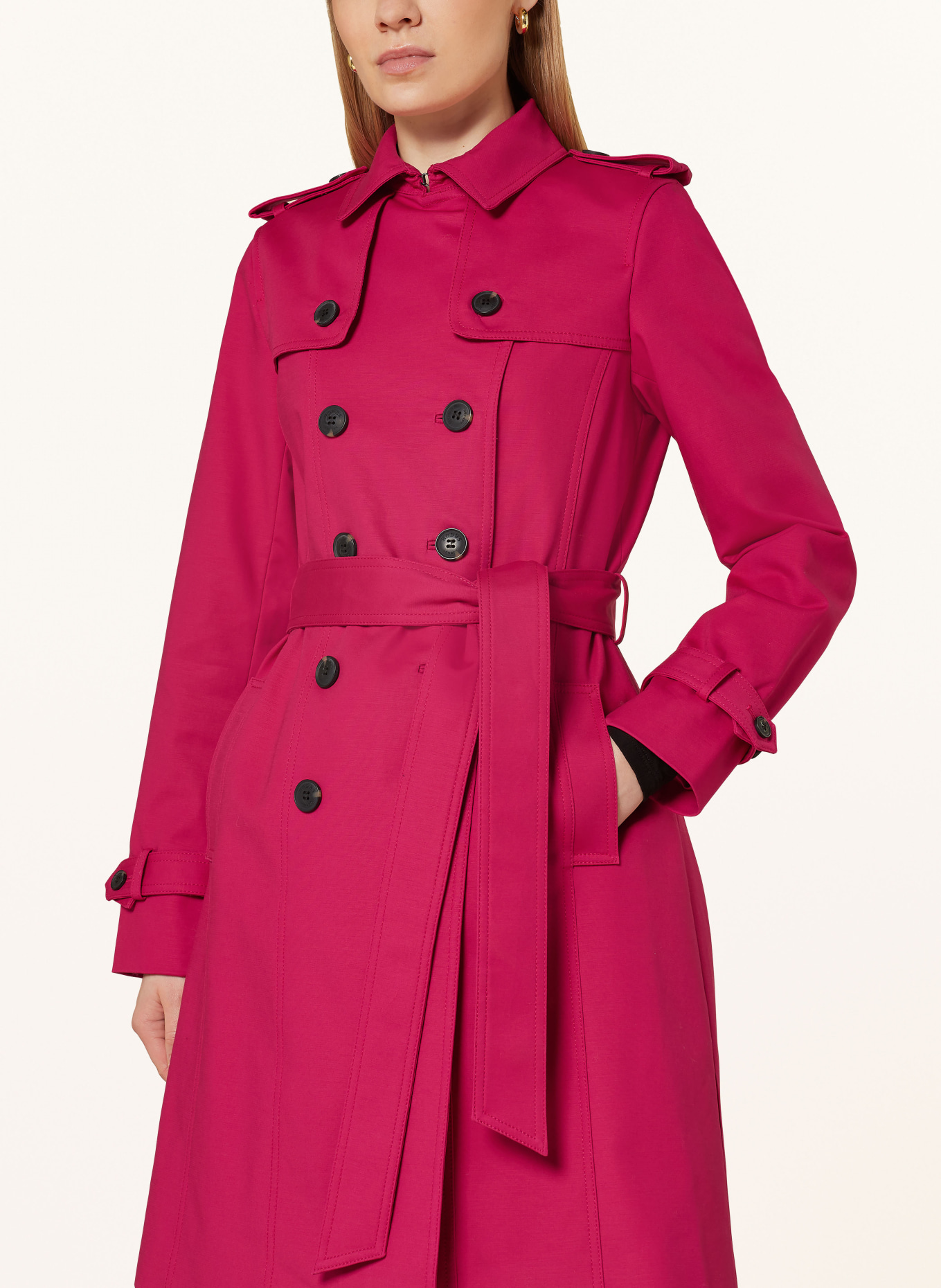 HOBBS Trench coat SASKIA, Color: PINK (Image 4)
