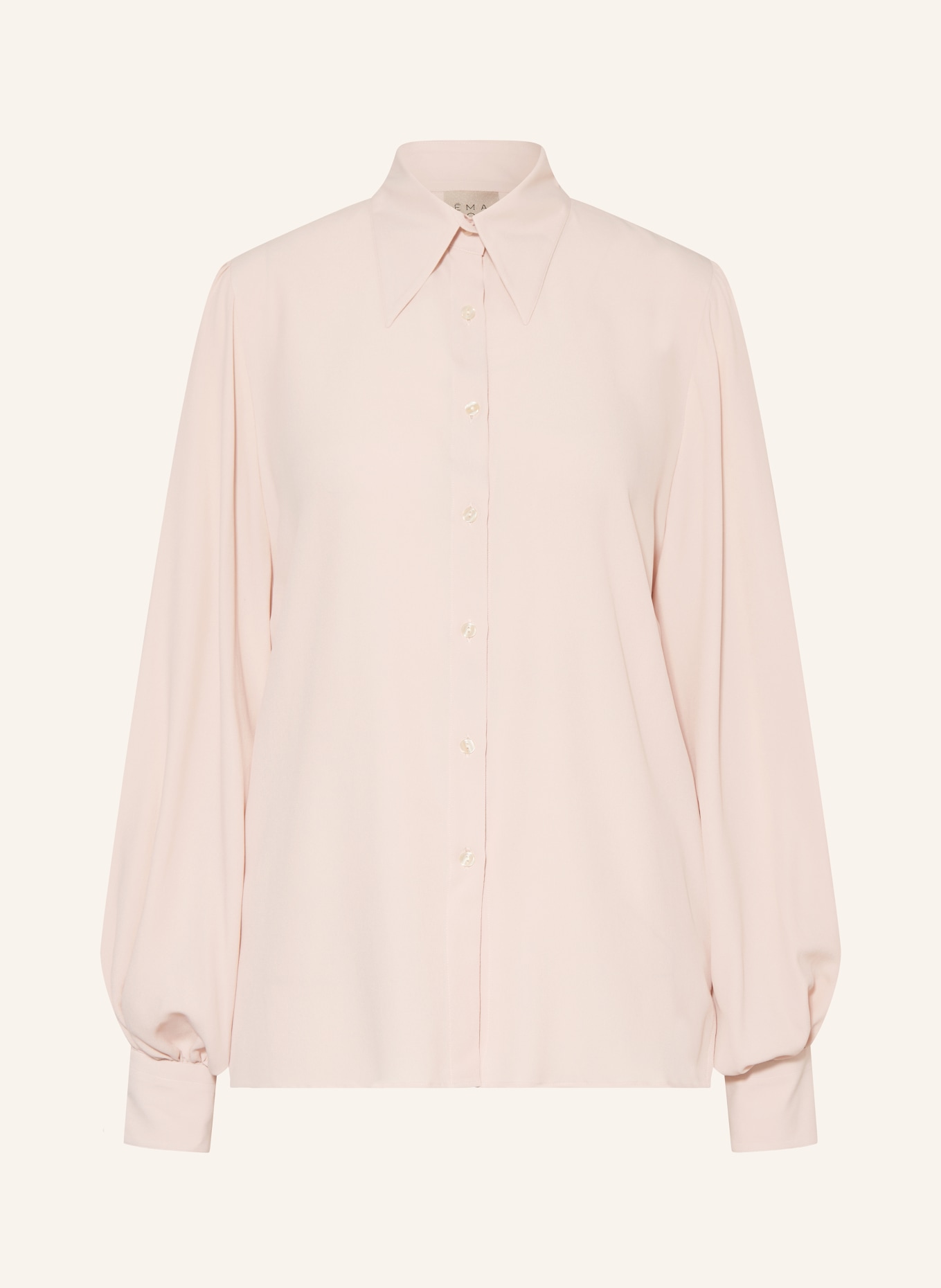 ÉMANOU Shirt blouse ALICIA with silk, Color: ROSE (Image 1)