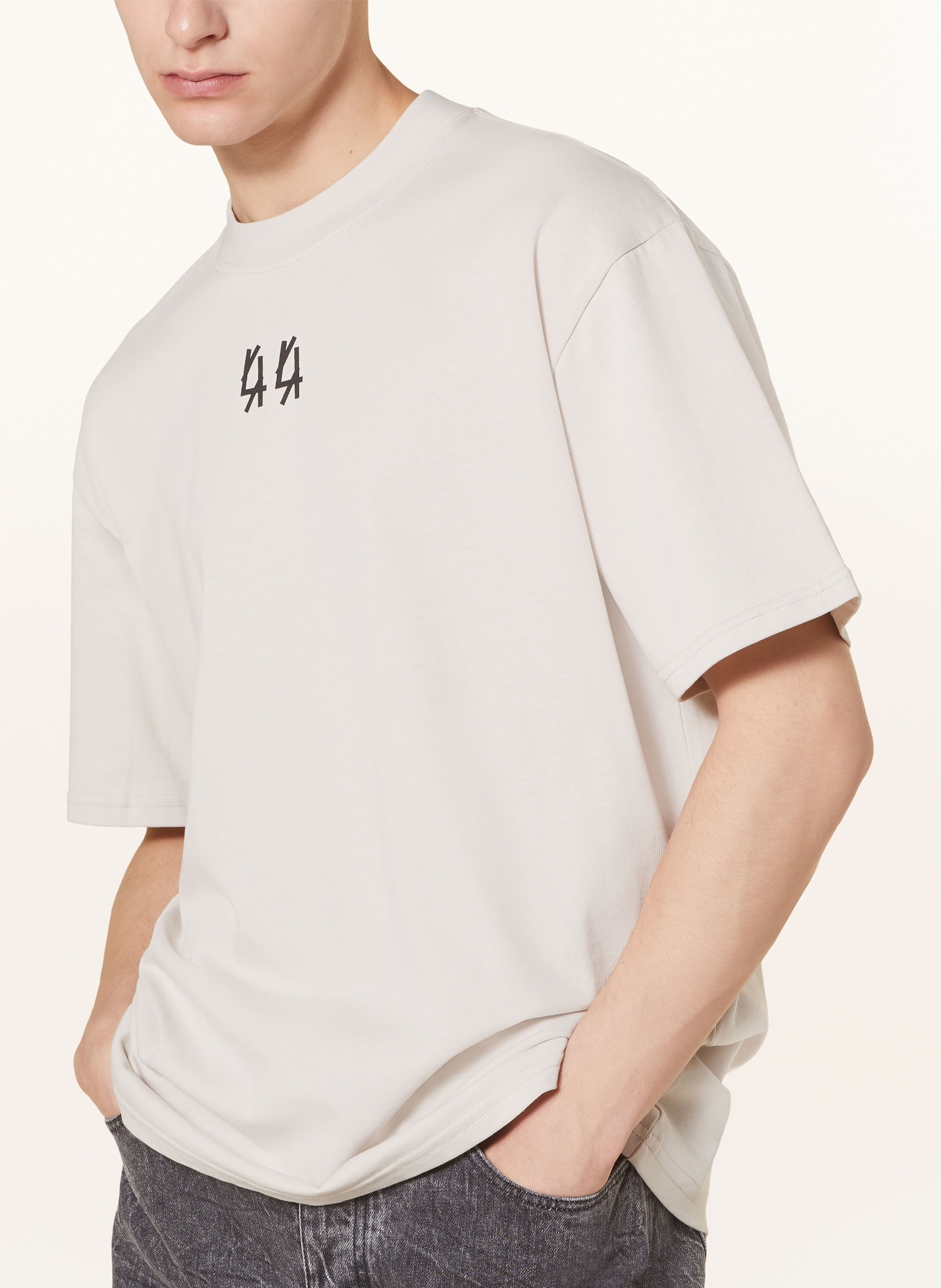 44 LABEL GROUP T-shirt, Color: BEIGE (Image 4)