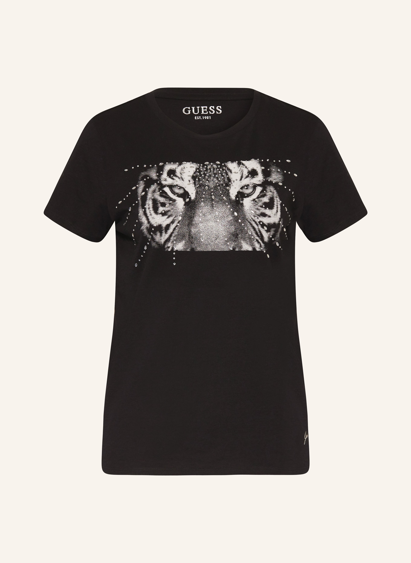 Black guess shirt sales