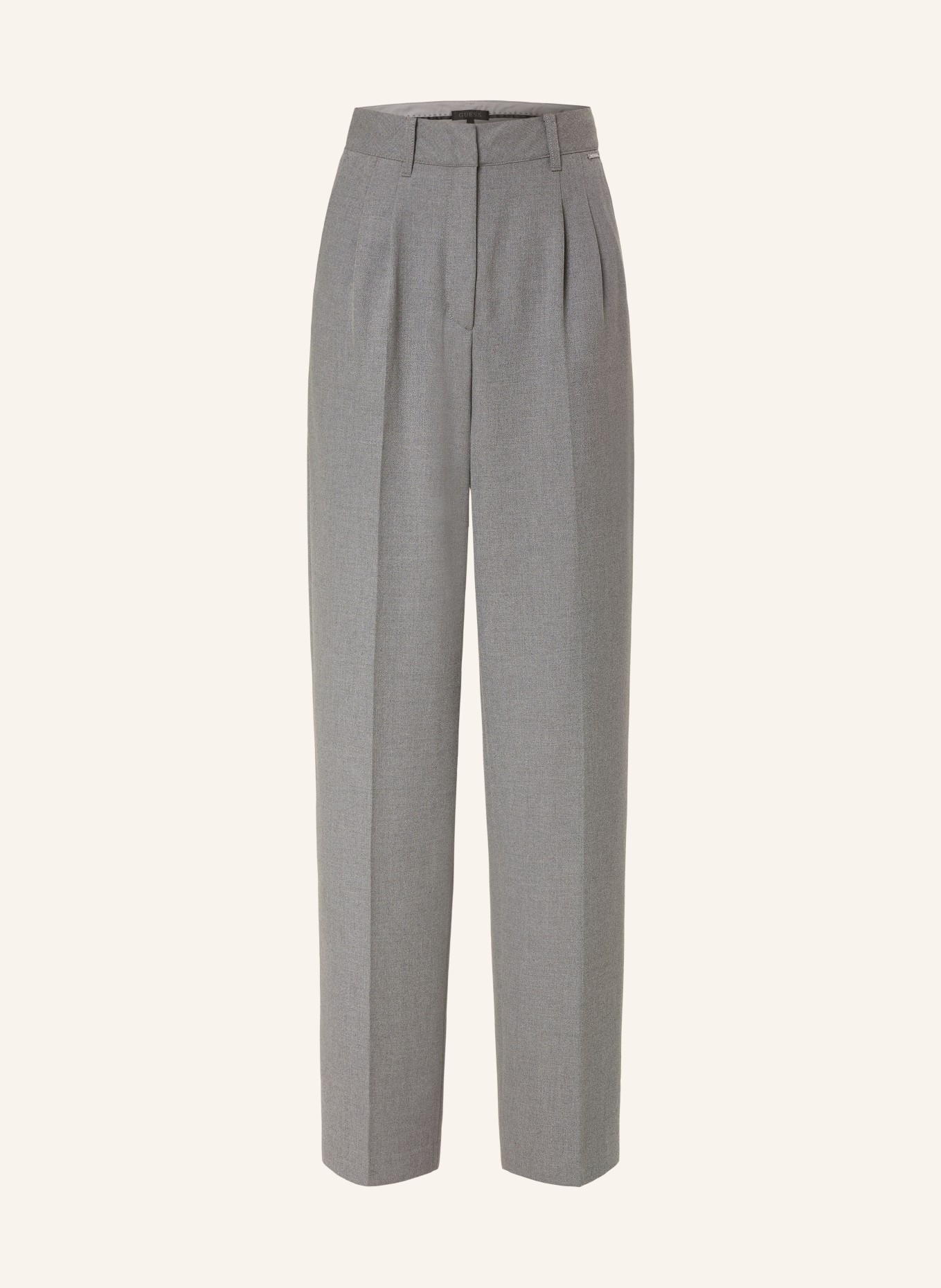 GUESS Wide leg trousers DORIS: GRAY
