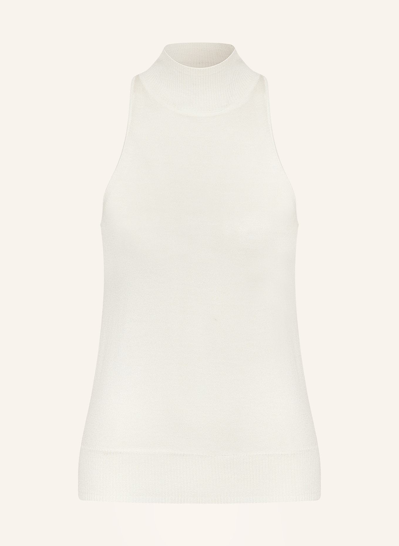 ALLSAINTS Knit top CONNIE in merino wool, Color: WHITE (Image 1)