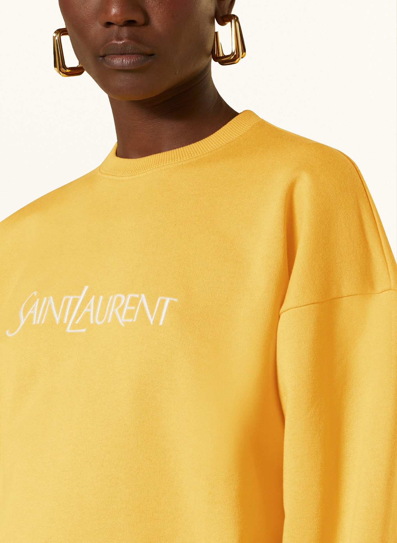 SAINT LAURENT Sweatshirt, Farbe: GELB (Bild 4)