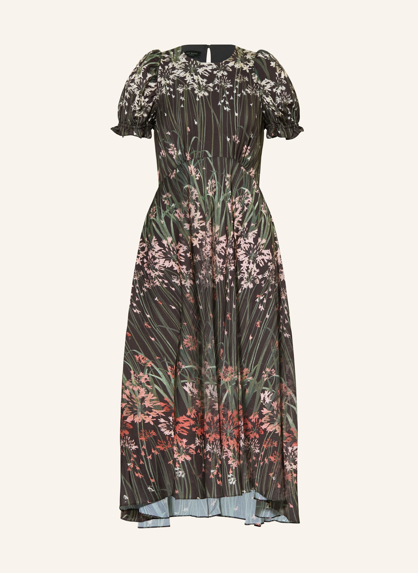 TED BAKER Dress ZAHRRIA, Color: BLACK/ OLIVE/ ROSE (Image 1)
