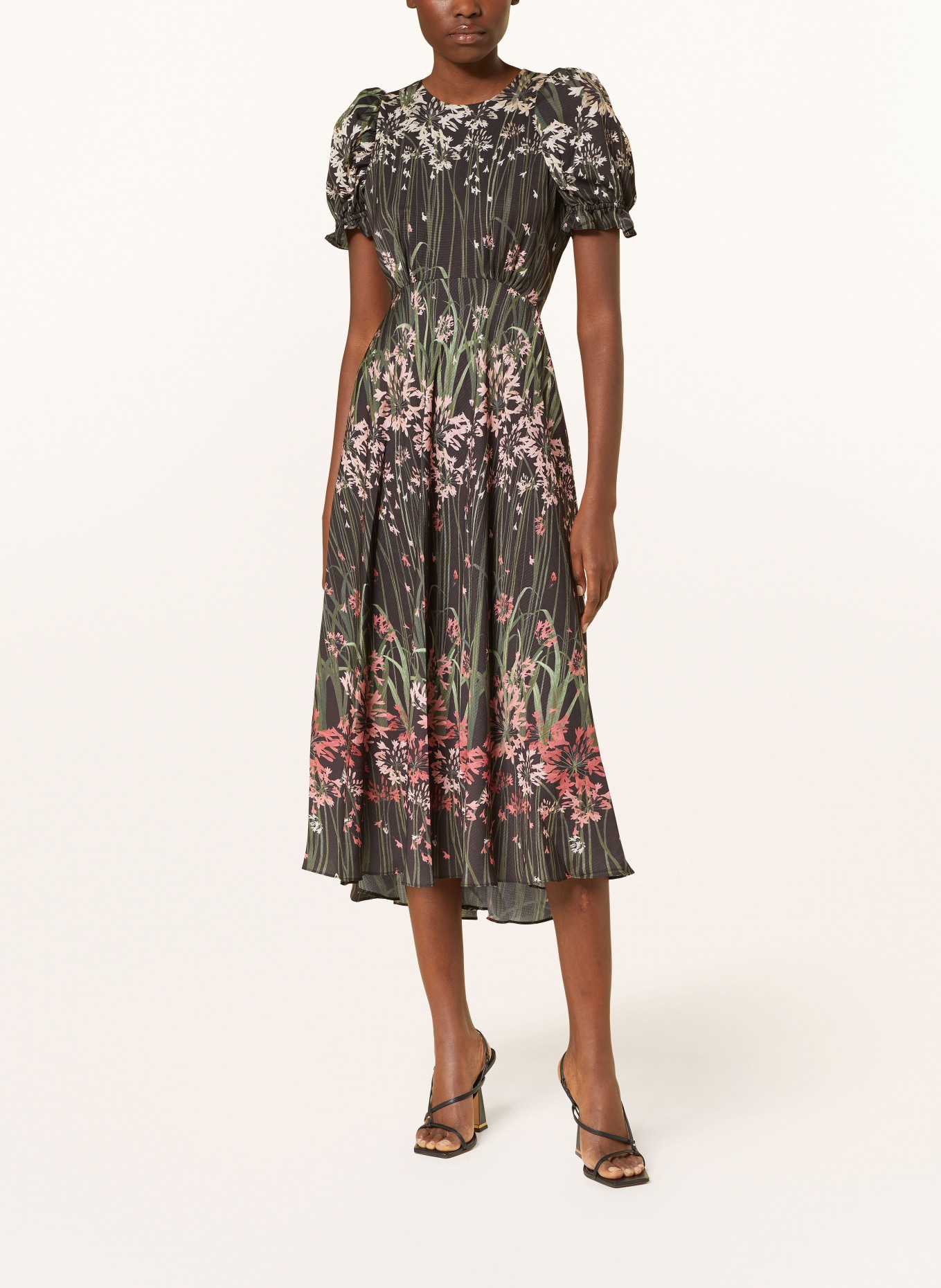 TED BAKER Dress ZAHRRIA, Color: BLACK/ OLIVE/ ROSE (Image 2)