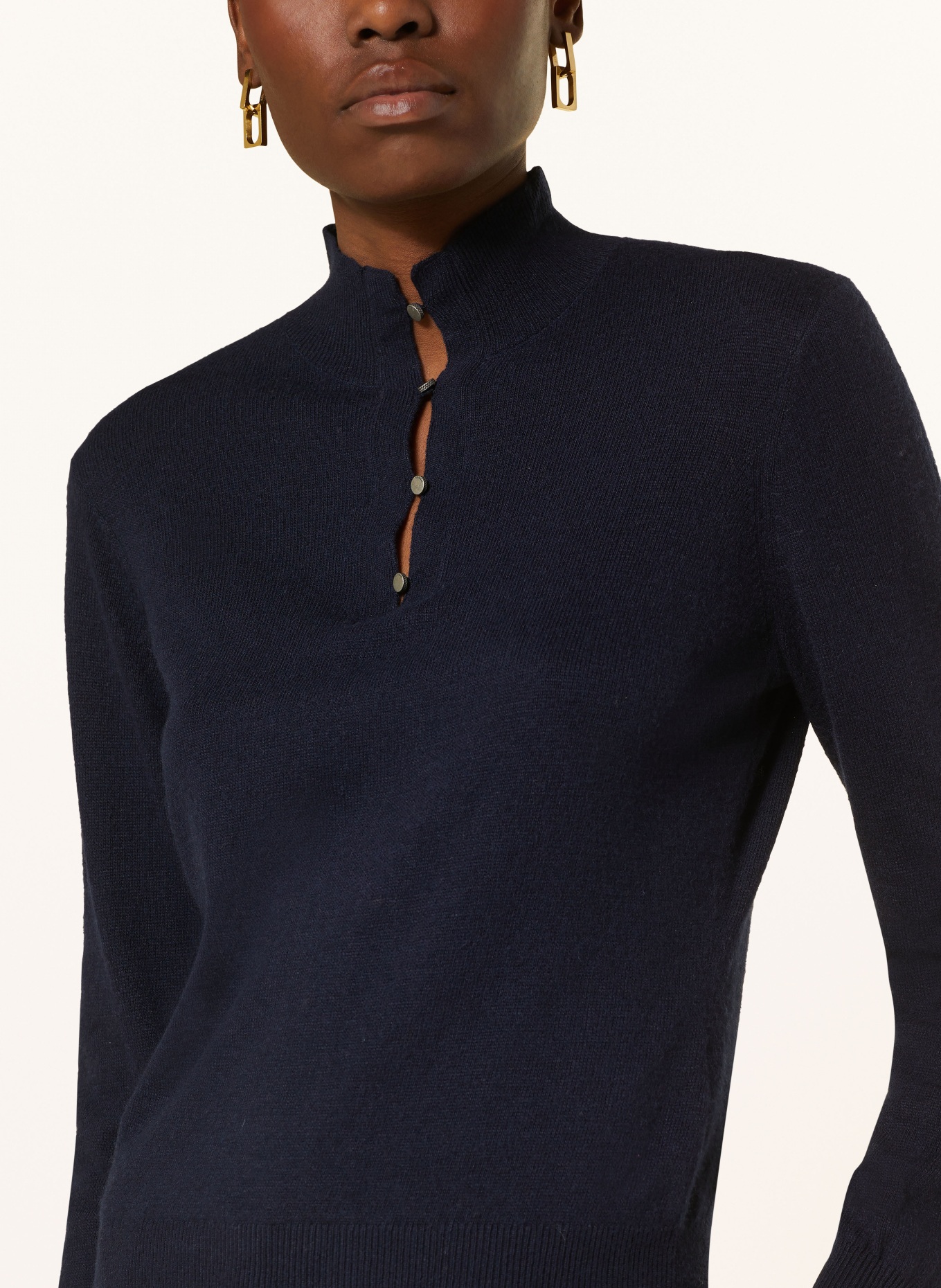 TED BAKER Sweater MARALOU with detachable bow, Color: DARK BLUE (Image 4)