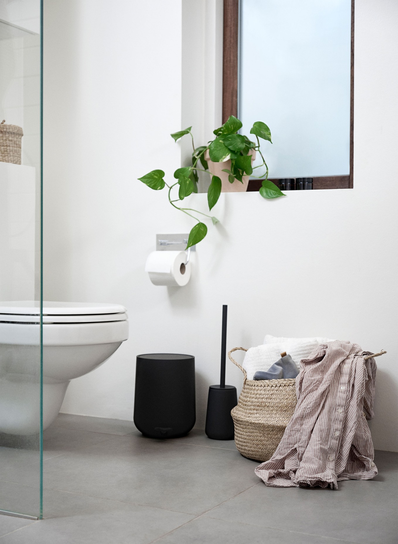 ZONE DENMARK Bad-Treteimer NOVA: SCHWARZ