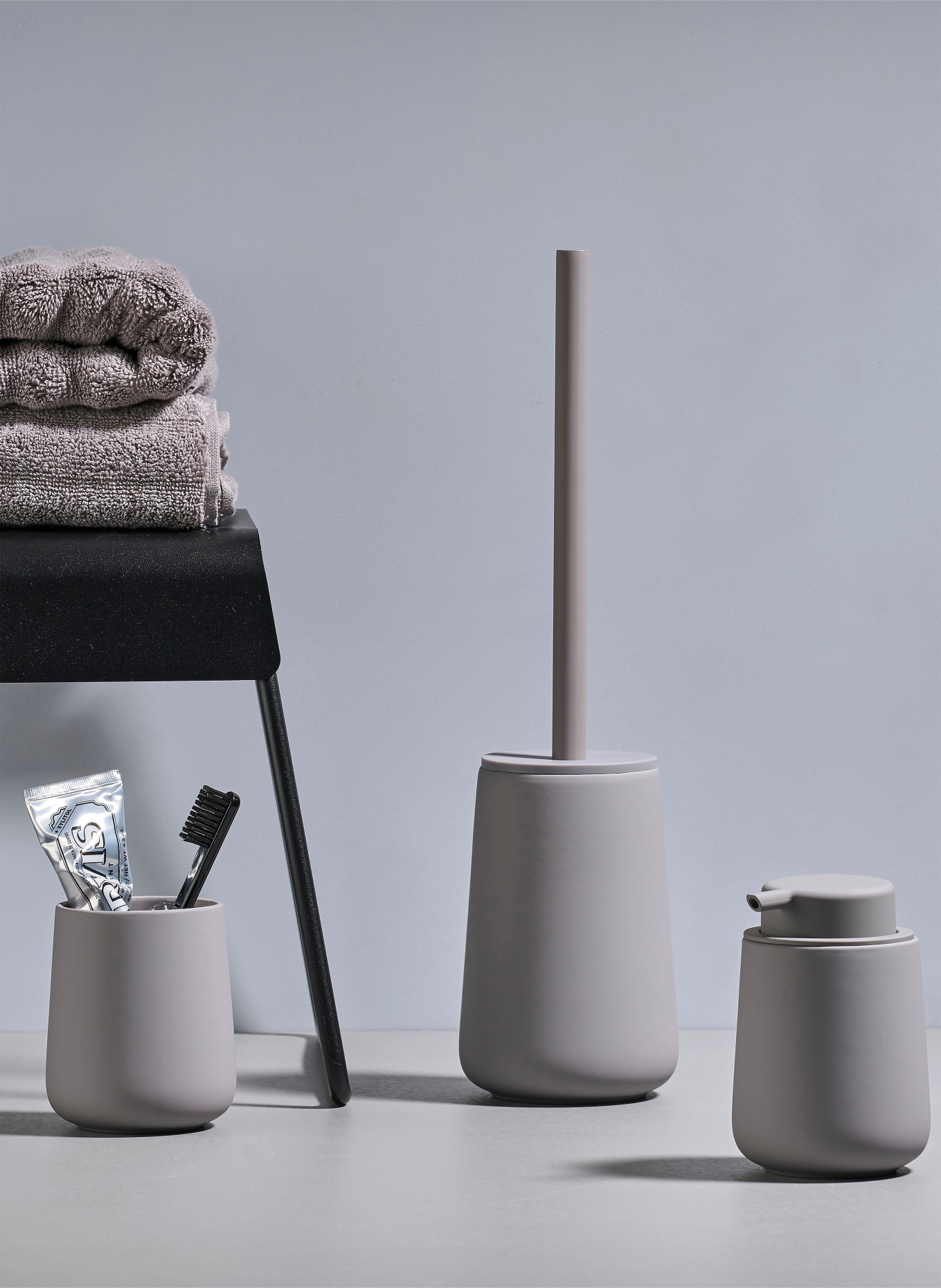 ZONE DENMARK WC-Bürstenkombination NOVA ONE: GRAU