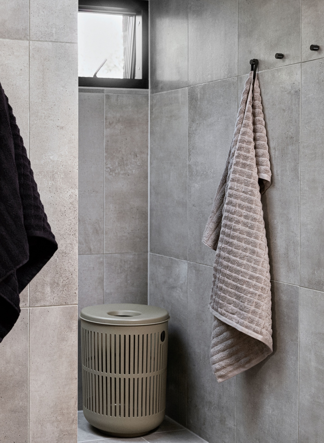 ZONE DENMARK Wäschekorb UME: TAUPE